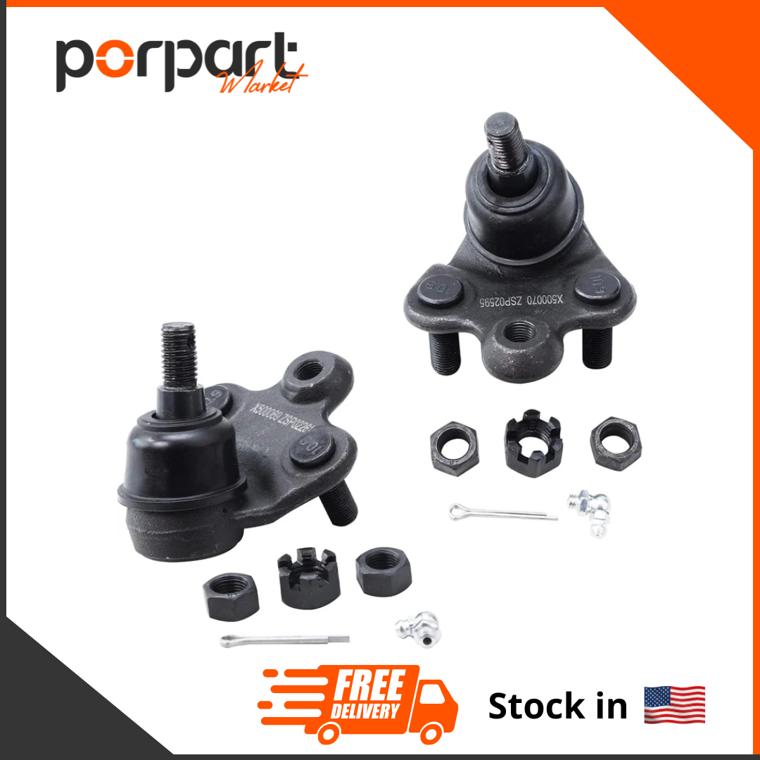 - Front Lower Ball Joints for 2006-2011 Honda Civic, CSX 2007 2008 2009 2010, 2 Lower Ball Joints Replacement