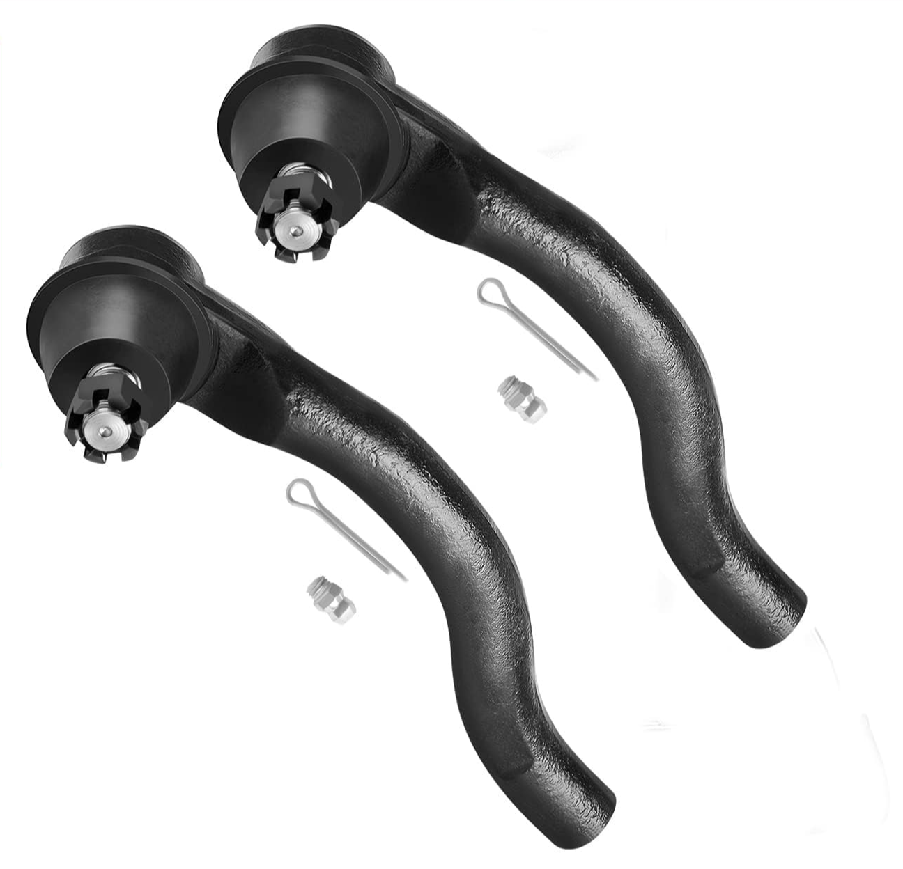 12Pcs Suspension Kit 2 Lower Control Arm 2 Lower Ball Joints 2 Front 2 Rear Sway Bar End Link 2 Outer 2 Inner Tie Rod End Link Fit for Honda CIVIC 2006-2011 K80769