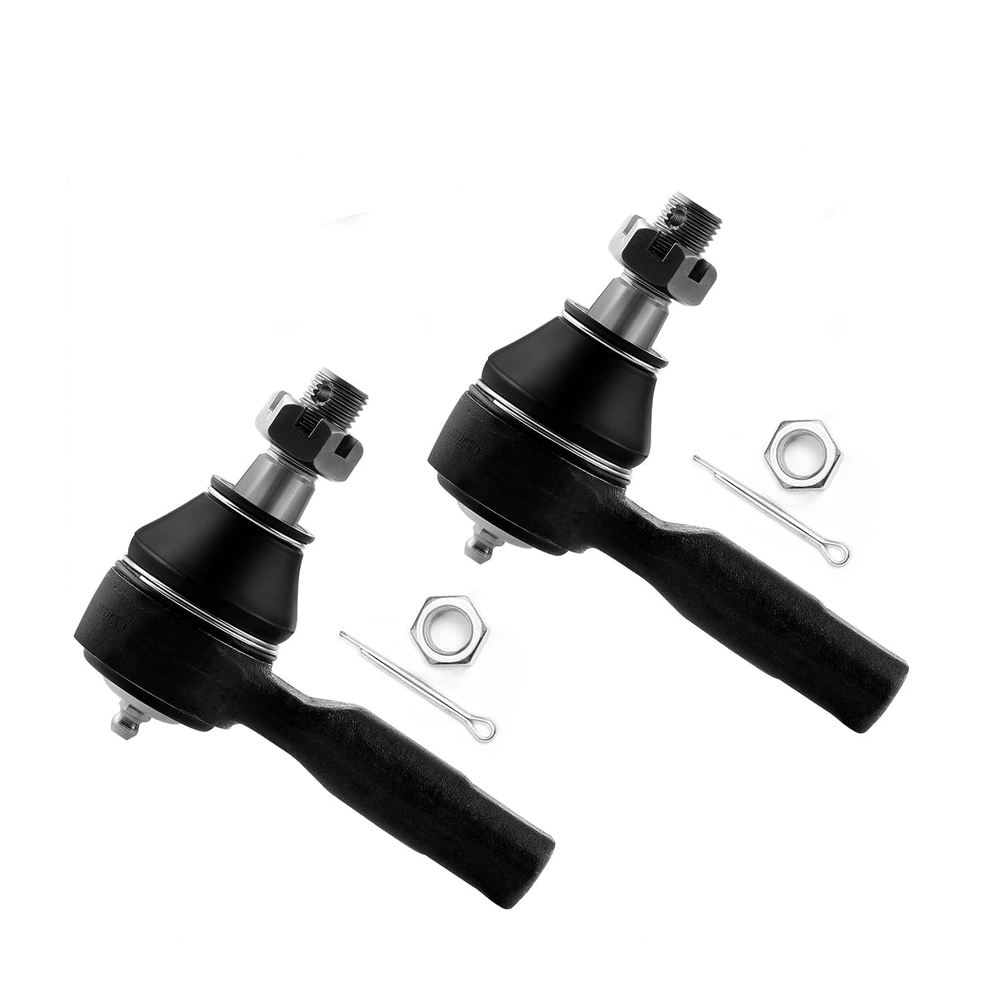 8pc Front Upper Control Arm, Tie Rod & Ball Joint Kit fits 00-04 Nissan Frontier Xterra