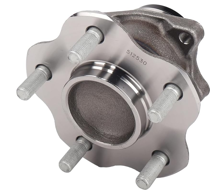 512530 Rear Wheel Bearings and Hub Assembly Compatible with Nissan Sentra 2013 2014 2015 2016 2017 2018 2019, 5-Lugs W/Abs
