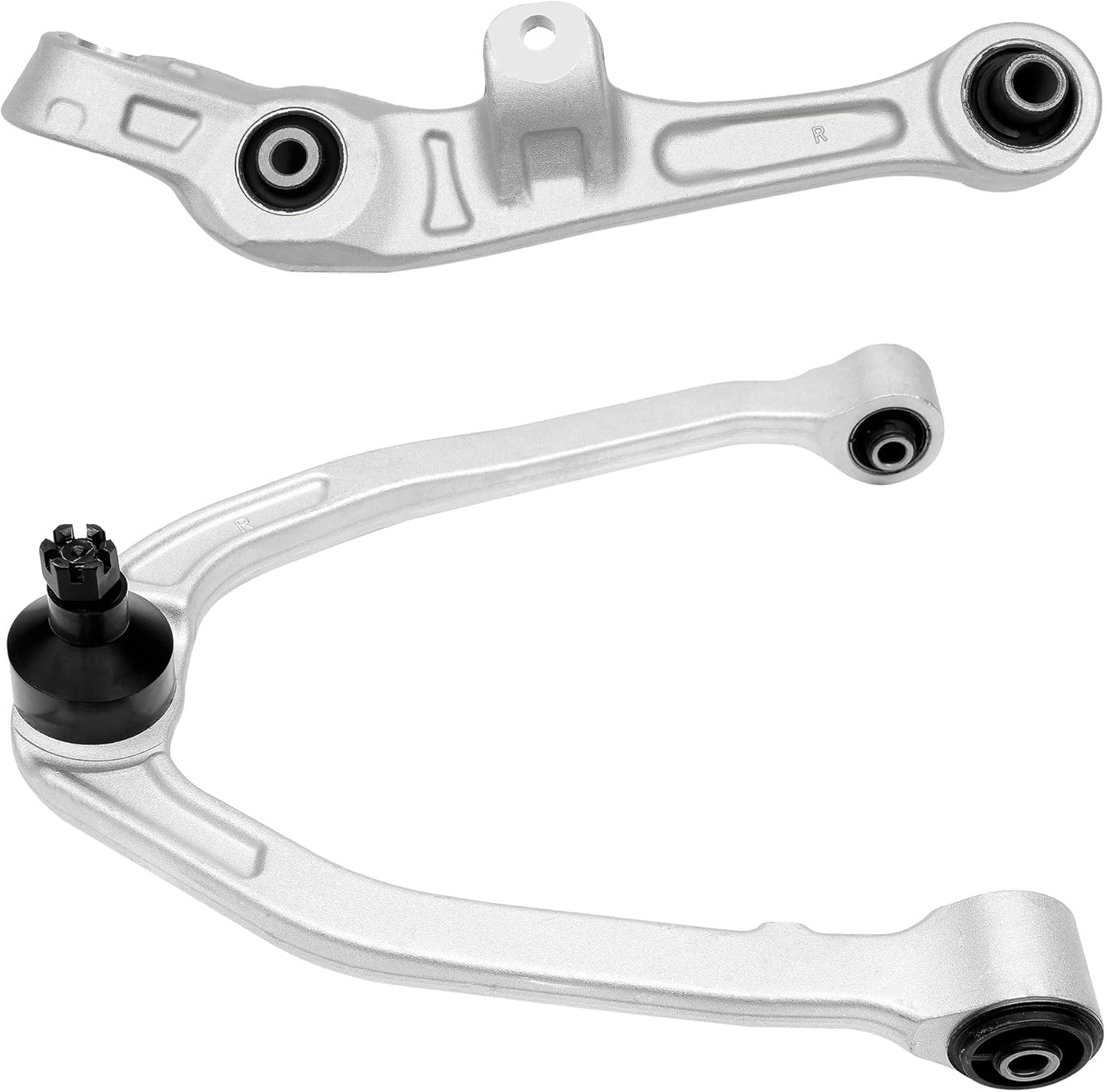 Front Suspension Kit, Compatible with 2003-2009 Infiniti G35 Coupe, Nissan 350Z, W/Front Control Arm Assembly & Sway Bar End Link & Tie Rod End & Rack and Pinion Bellow Boots (14PCS), K621690 K621936