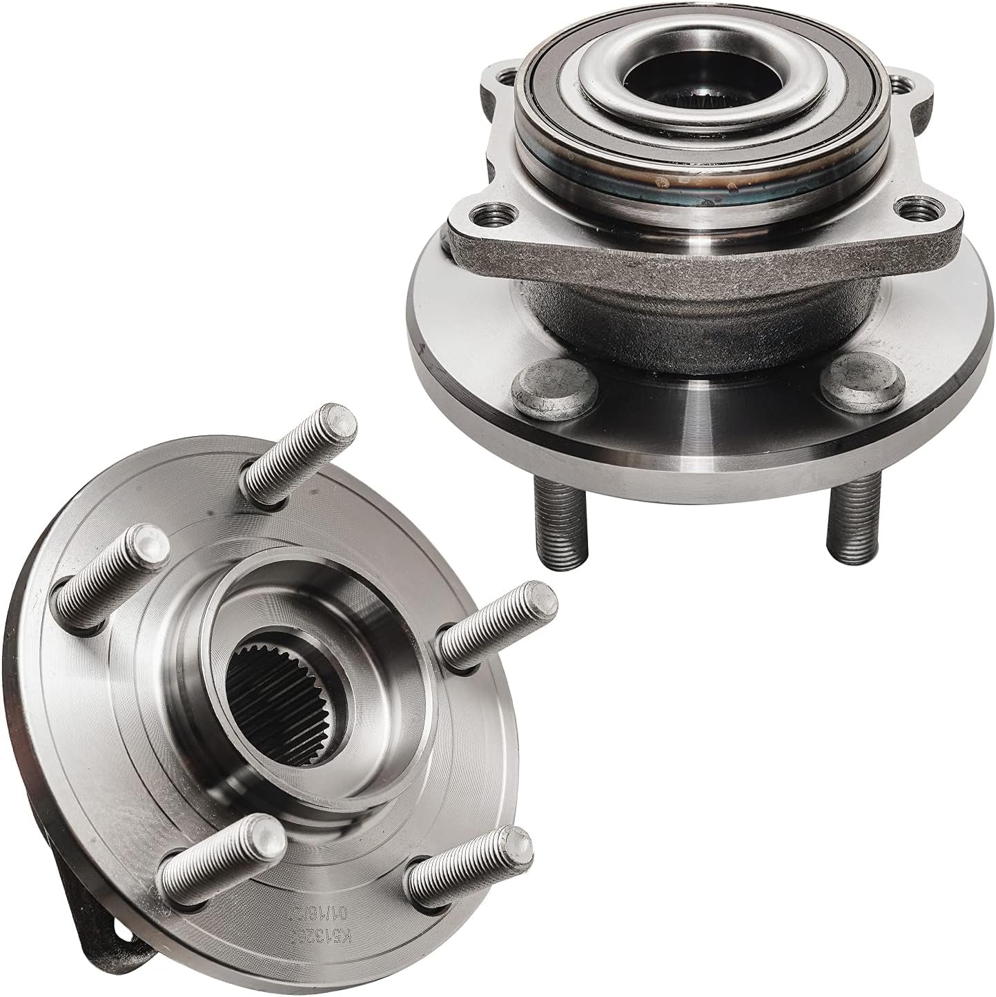- 2 Front Wheel Bearing Hubs for Dodge Avenger Caliber Chrysler 200 Sebring, Wheel Bearing and Hubs Assembly Set Replacement Hubs Set