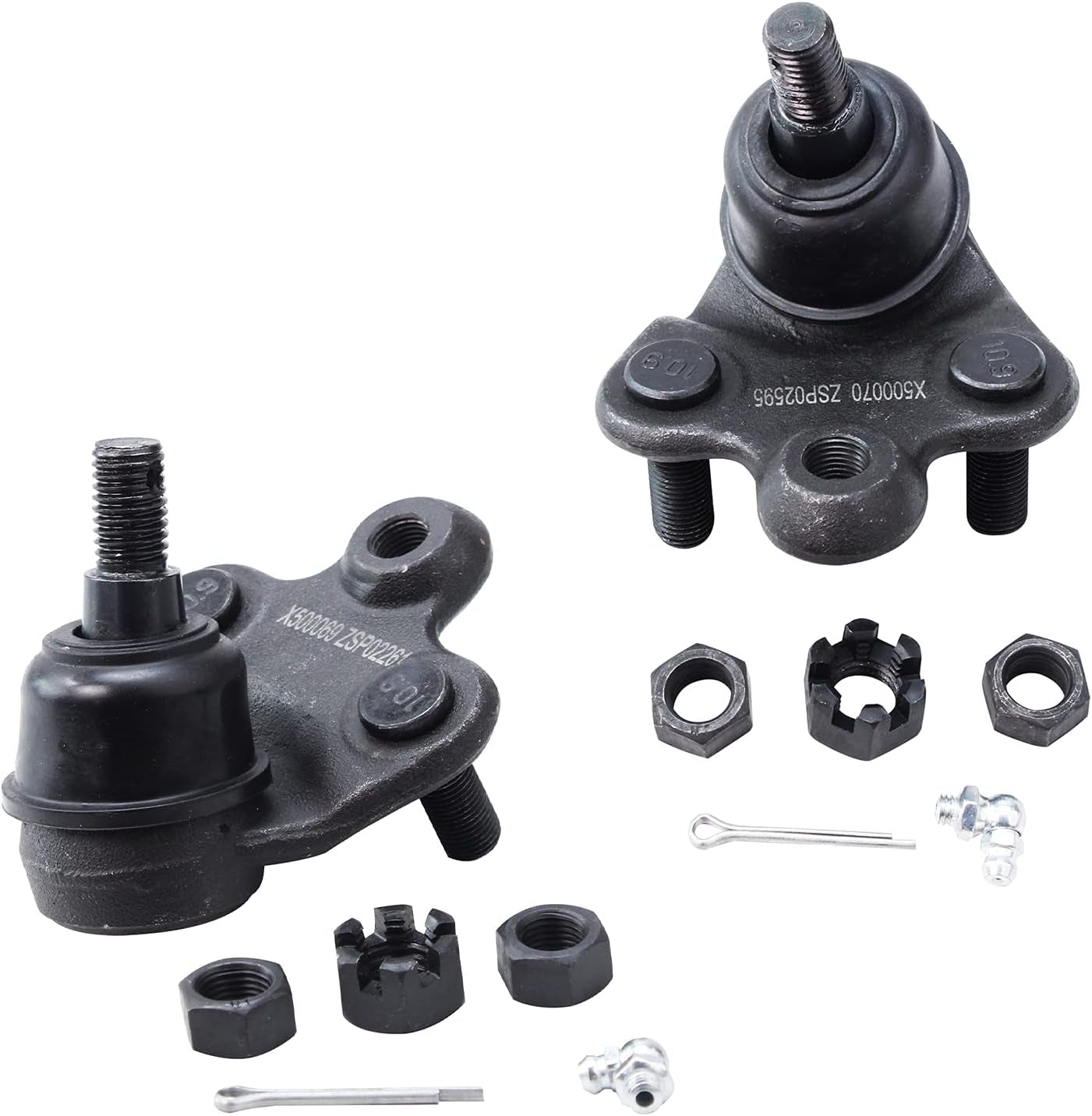 - Front Lower Ball Joints for 2006-2011 Honda Civic, CSX 2007 2008 2009 2010, 2 Lower Ball Joints Replacement