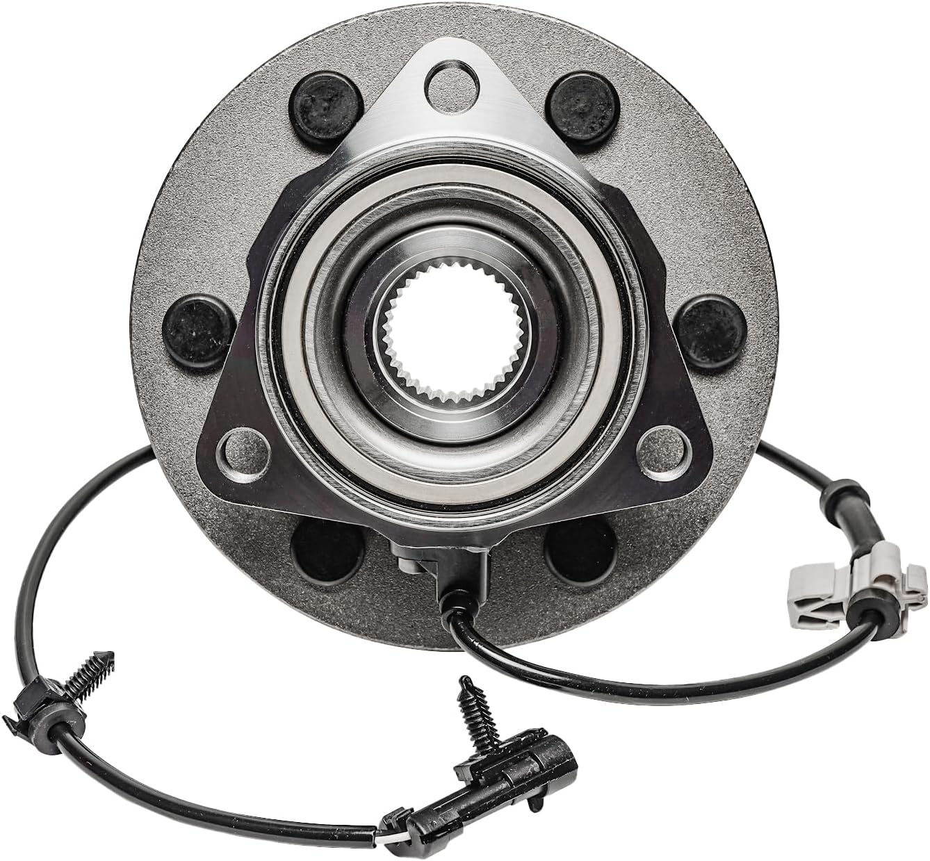 - 4WD Front Wheel Bearing Hubs for Chevy GMC Silverado Sierra Avalanche Yukon XL Suburban 1500 Tahoe Cadillac Escalade ESV EXT, Replacement Wheel Bearing and Hubs Assembly Set, Pair Hubs