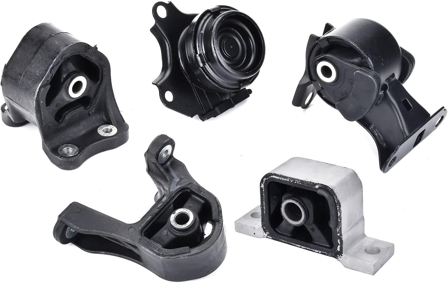 5PCS Engine Motor Mount Kits Compatible with Honda CRV 2.4L 2002-2006 Engine Transmission Mount Replace A4504 A4506 A6596 A6597 A65010