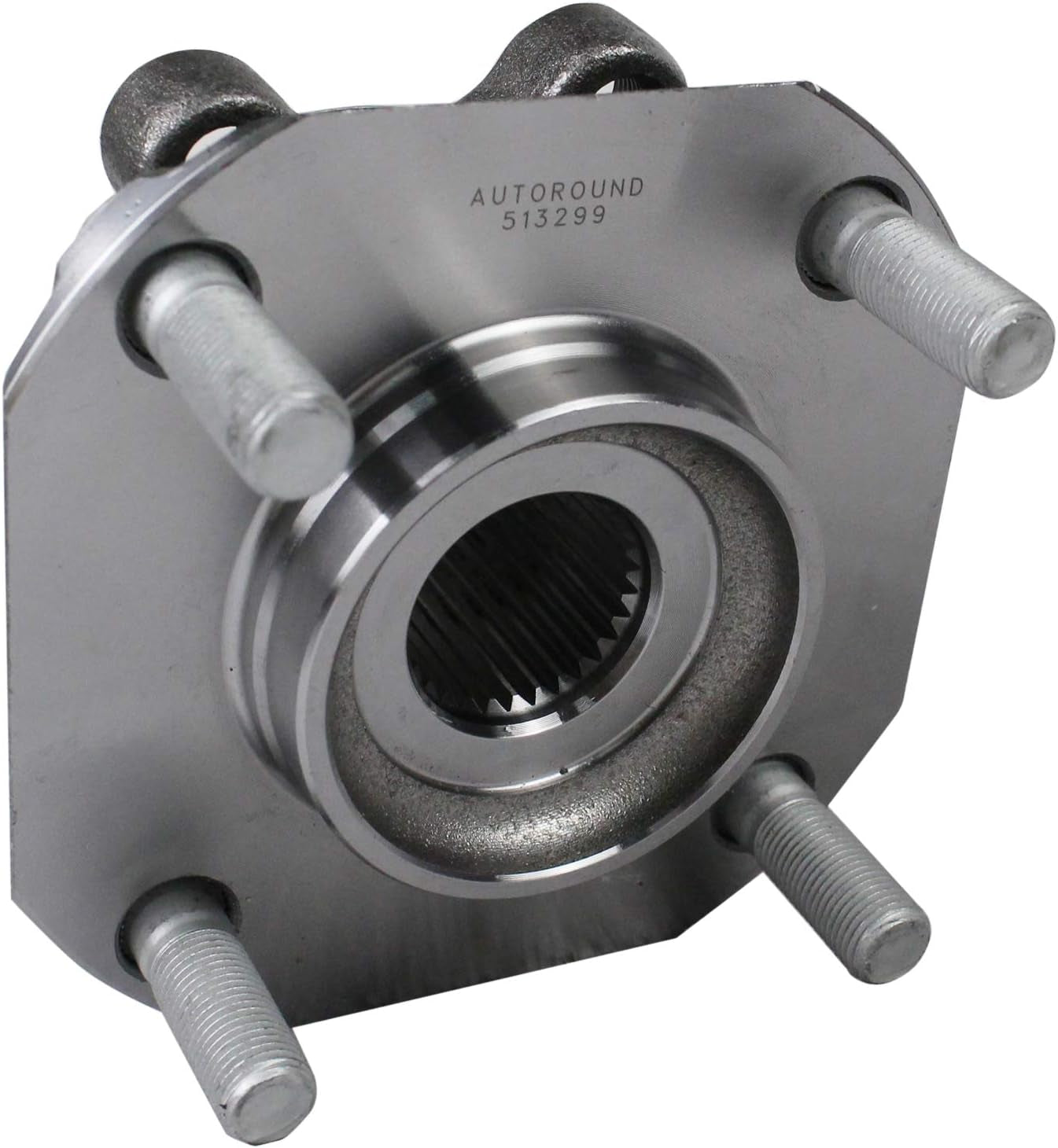 513299 Front Wheel Bearing and Hub Assembly Fit for Nissan Sentra 2.0L 2007 2008 2009 2010 2011 2012, 4 Lugs Non-Abs, 2-Pack