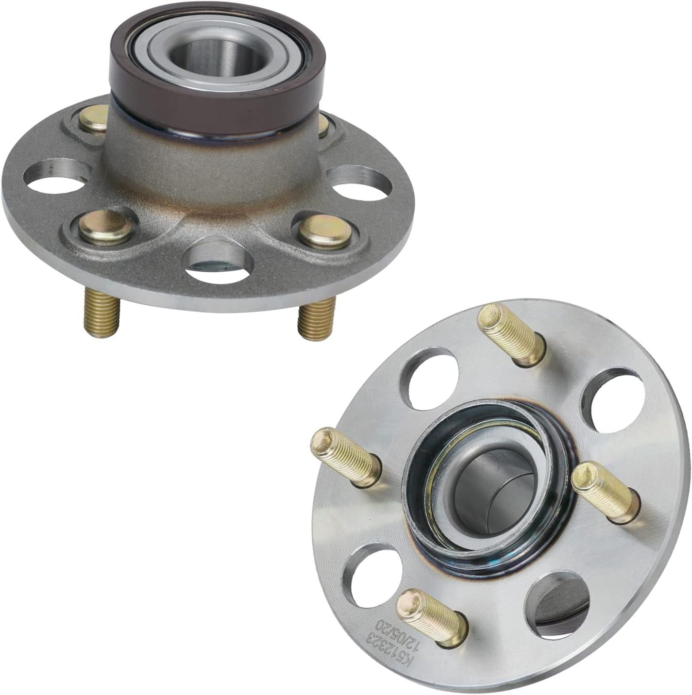 - Rear 2Pc Wheel Bearing Hubs for 07-13 Honda Fit, 10-14 Insight, 2 Wheel Bearing & Hubs Assembly 2011 2012 2013 Replacement Bearing Hubs