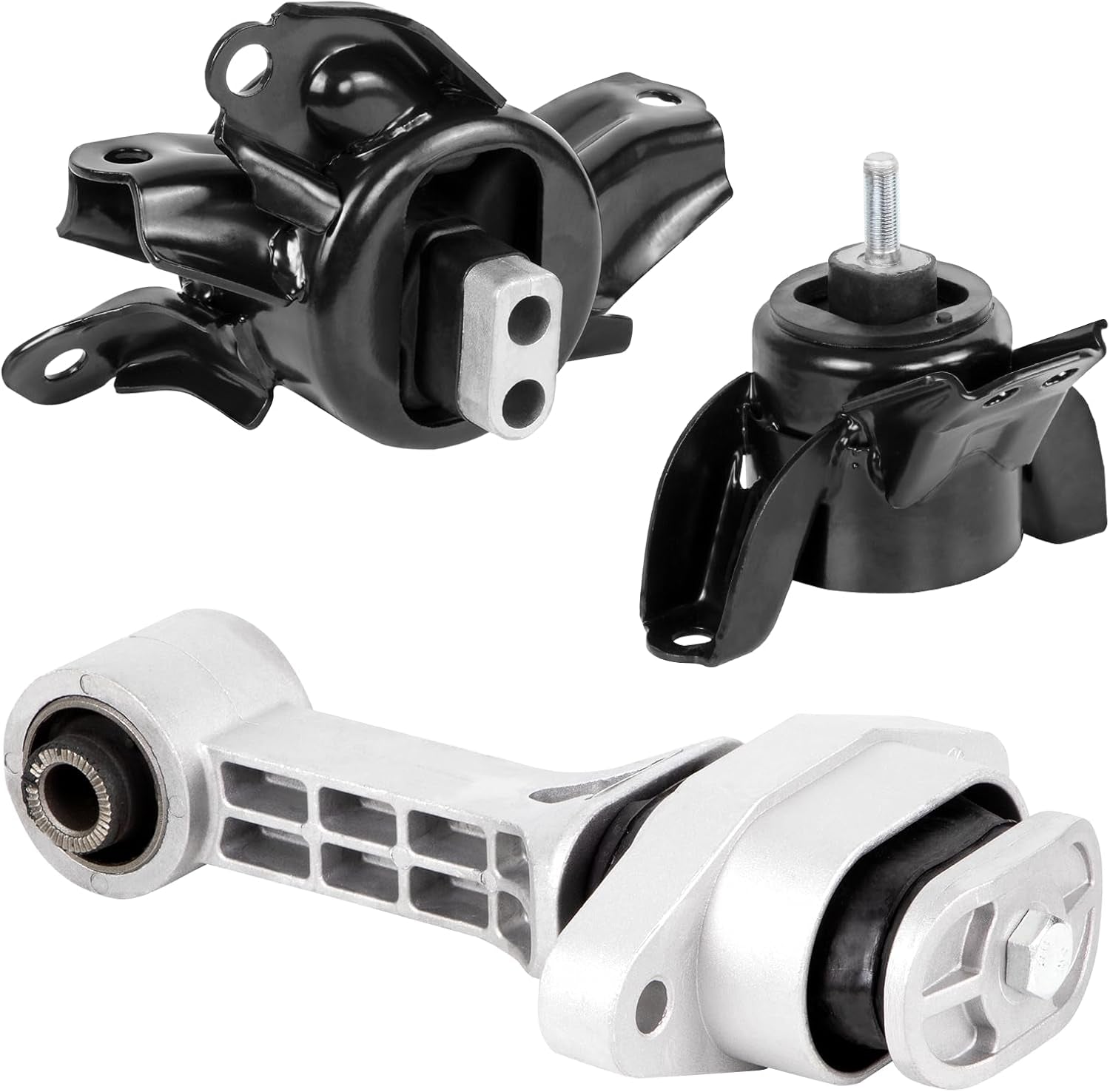 Engine Motor & Transmission Mount Kit Compatible with Kia Soul Sx/Ex/Plus/Exclaim/Lx/Sxl/Sx/Base 1.6L 2.0L 2014 2015 2016 2017 2018 2019,Replacement A71065,A71093,A71067 and More(3Pcs)