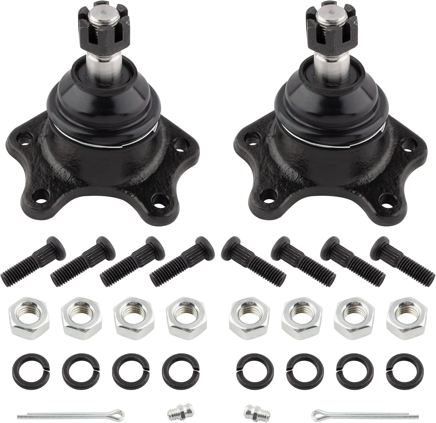 10Pcs Front Idler Arm Pitman Arm Ball Joints Tie Rod Ends for Toyota 4Runner 1989-1995 /Pickup 1989 1990 1991 1992 1993 1994 1995 /T100 1993-1998 - 4WD Only |K9519 K9482 ES3003 ES2376 K9424 K9422