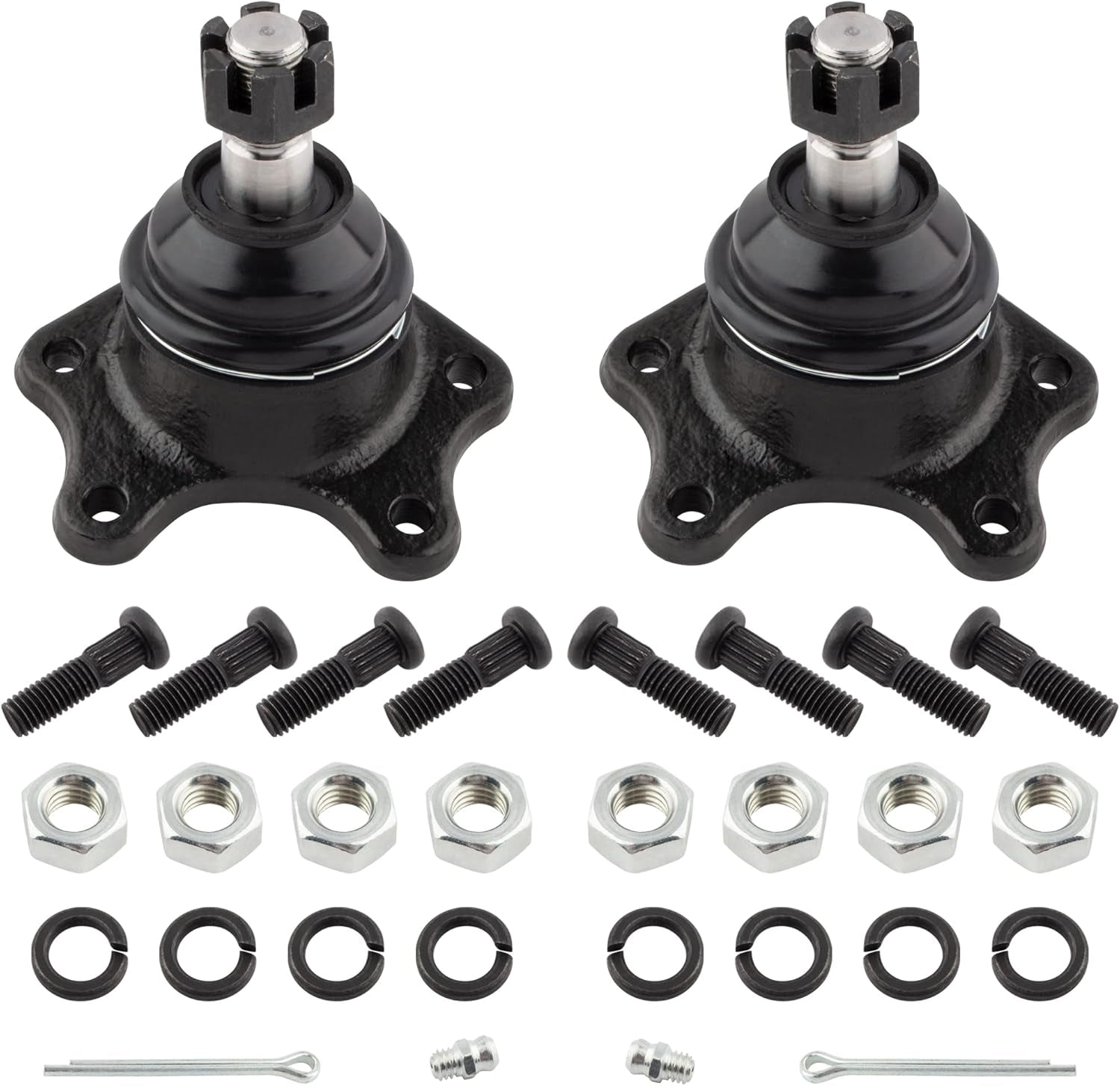 10Pcs Front Idler Arm Pitman Arm Ball Joints Tie Rod Ends for Toyota 4Runner 1989-1995 /Pickup 1989 1990 1991 1992 1993 1994 1995 /T100 1993-1998 - 4WD Only |K9519 K9482 ES3003 ES2376 K9424 K9422