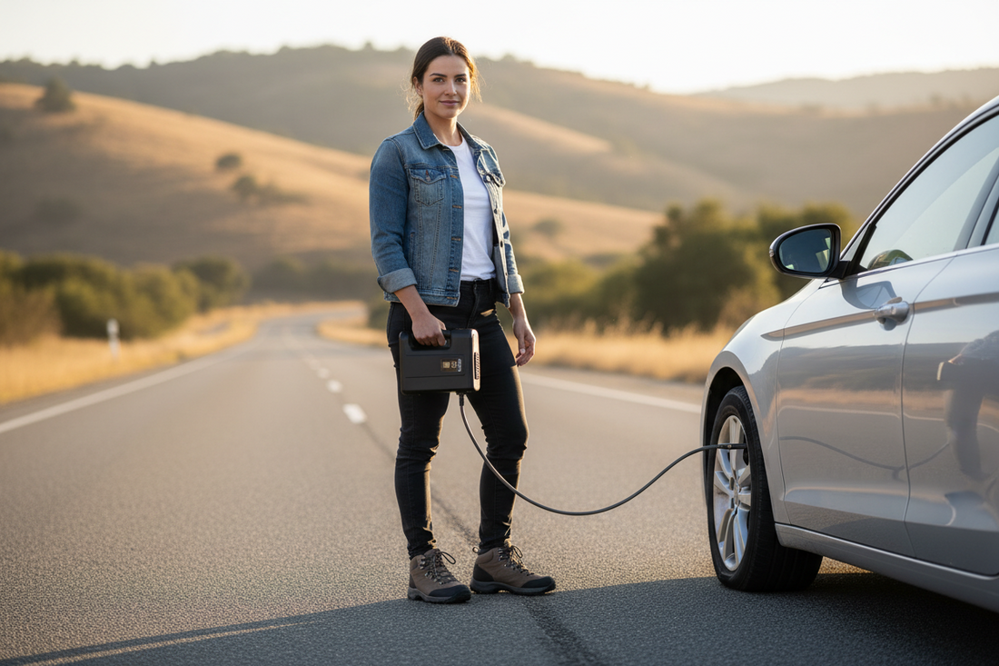 Never Get Stranded: Portable Air Pump for Any Emergency