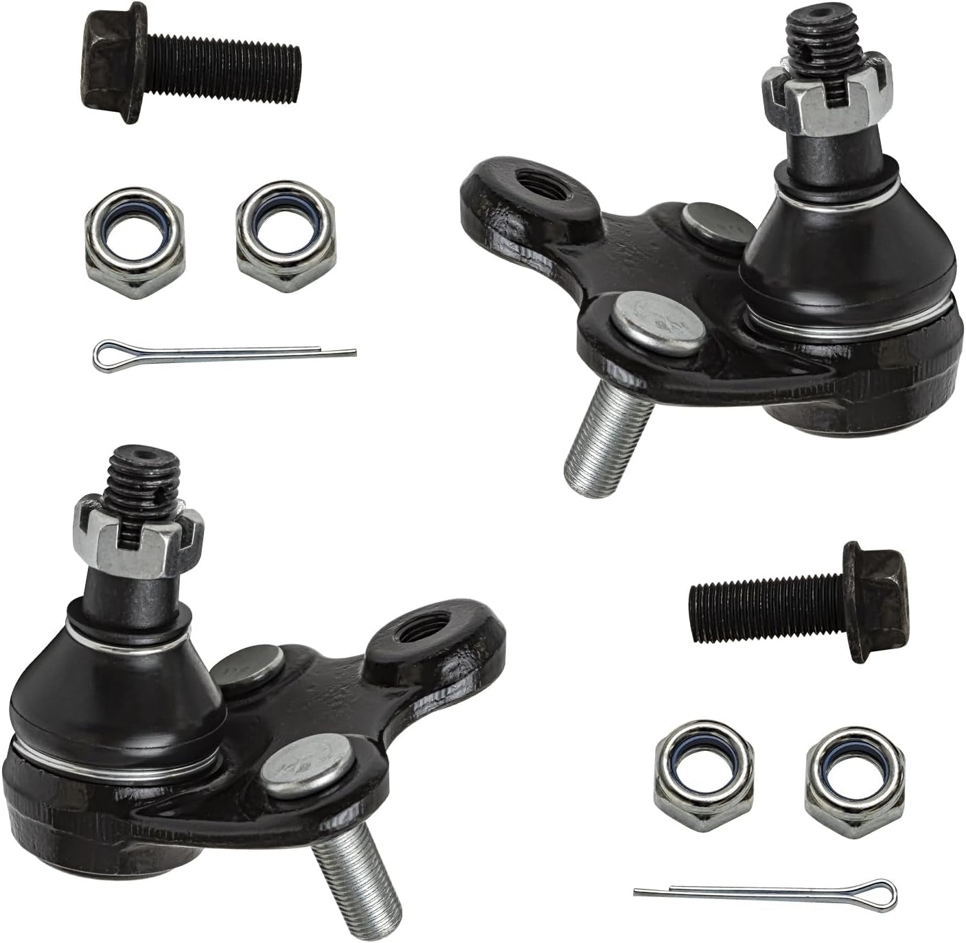 - Front 6Pc Suspension Kit for 12-16 Honda CR-V, 2 Lower Ball Joints 4 Tie Rod Ends 2012 2013 2014 2015 2016 Replacement