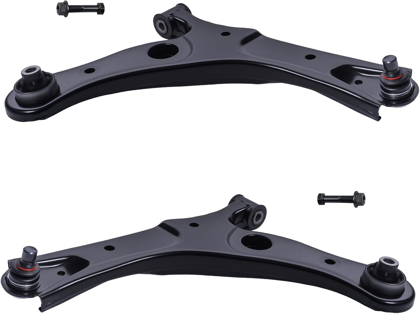 10Pc Suspension Kit Fit for 2013-19 Ni-Ssan Sentra 1.8L, 13-20 NV200, 2 Front Lower Control Arm W/Ball Joint + 4 Outer Inner Tie Rod + 2 Sway Bar [# K622159 K622160 K750719 EV800951 ES800965]