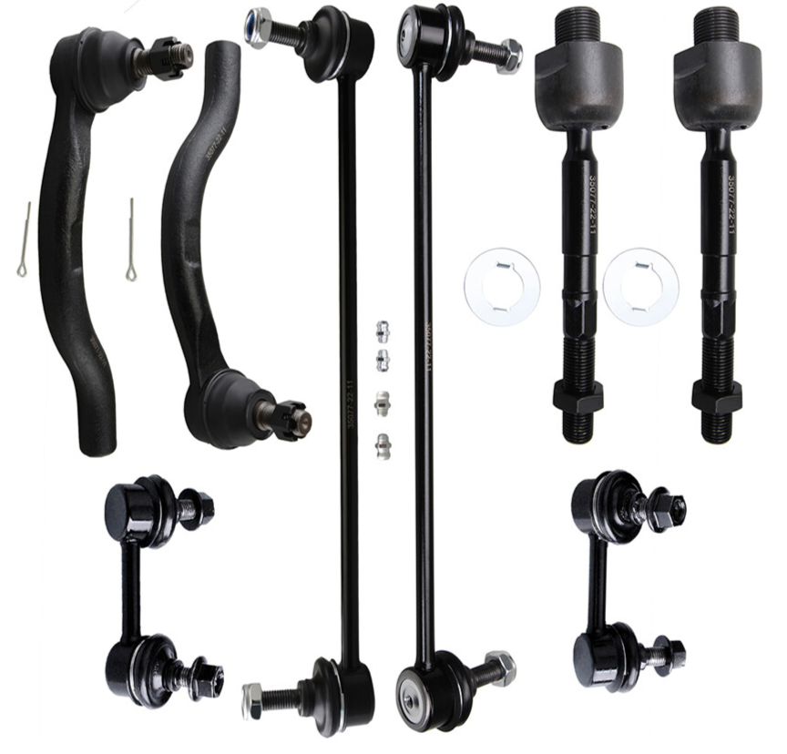 Front Sway Bar Links & Tie Rod Ends Kit for 2012-2015 Honda Civic & 2013-2015 Acura ILX - 4pc Suspension Set