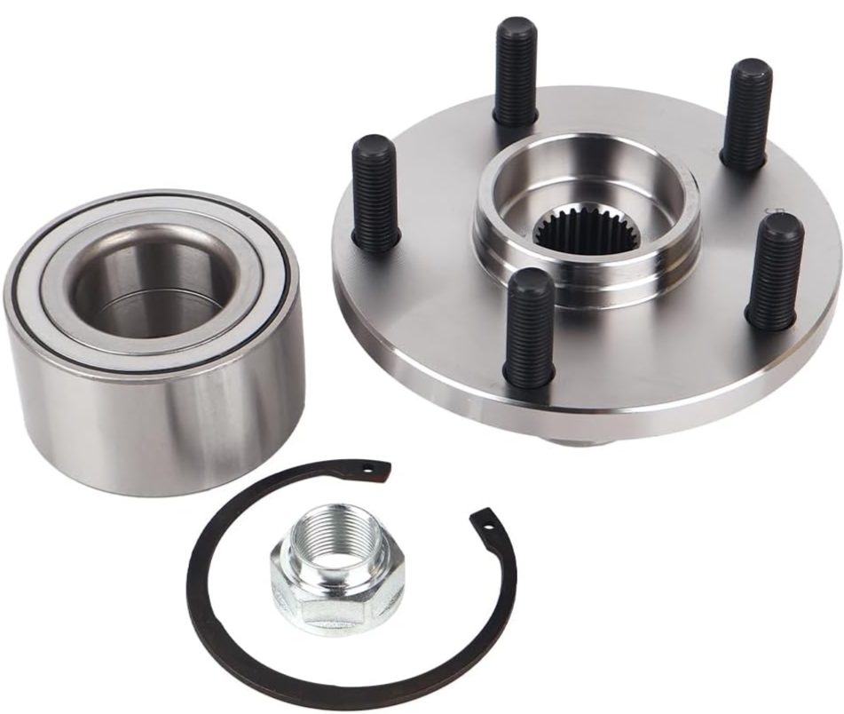 518508 Front Wheel Bearing Hub Fit for Toyota Camry 1992-2003/ Solara 1999-2003 (2.2L and 2.4L Engine), Lexus RX300 1999-2003 (AWD Only), 5-Lug(Pair)