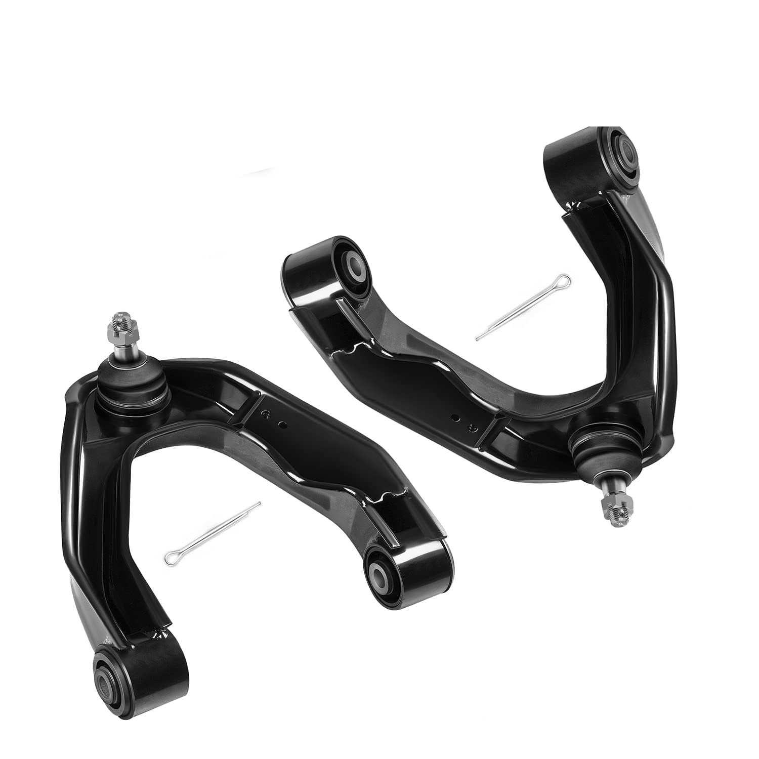 8pc Front Upper Control Arm, Tie Rod & Ball Joint Kit fits 00-04 Nissan Frontier Xterra