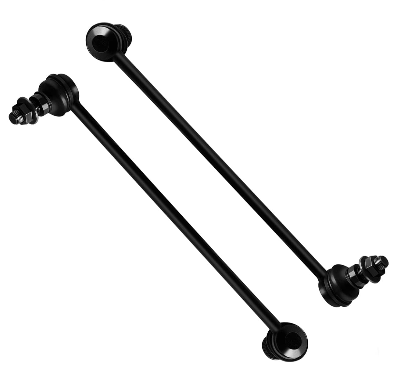 8Pcs Front Suspension Kit Lower Control Arm W/Ball Joint Sway Bar Inner Outer Tie Rod End Fit for Nissan Murano 2005 2006 2007 S SE SL 3.5L K620559 K620558 K80256 K80255