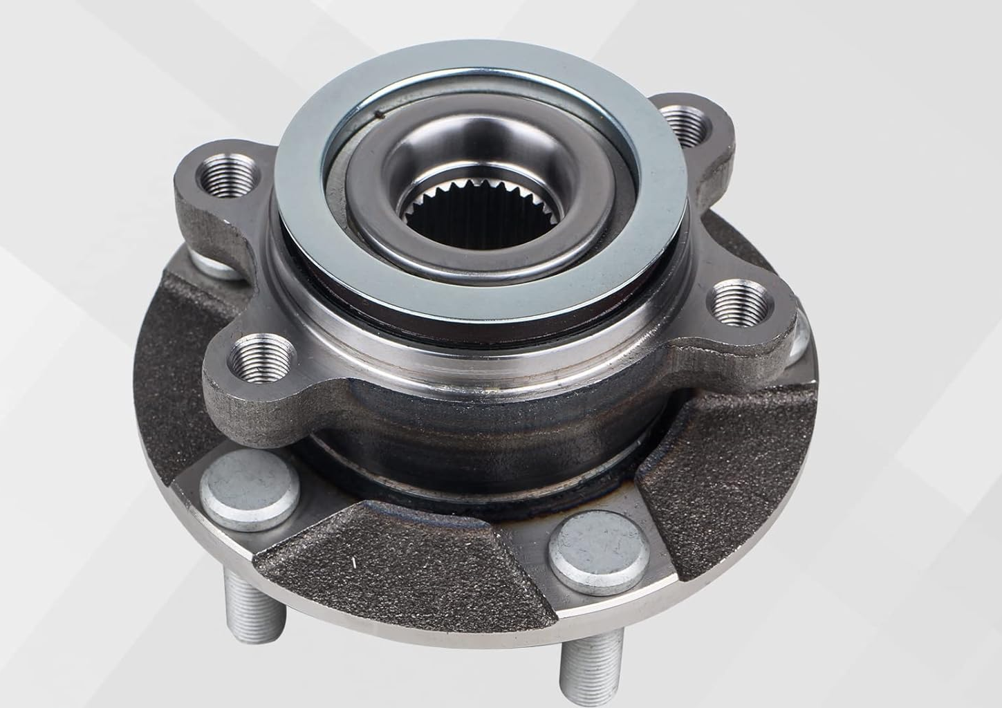 2Pcs 513298 Front Wheel Bearing Hub Assembly for 2008-2013 Nissan Rogue 2014-2015 Nissan Rogue Select 2007-2012 Nissan Sentra, 5 Lug Bolts/Encoder ABS