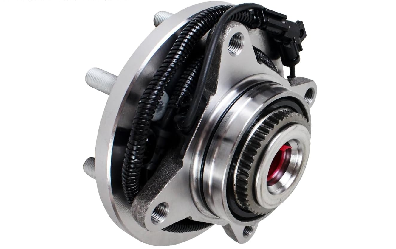 Front 515169 4WD Wheel Hub and Bearing Assembly Compatible with 2015 2016 2017 Ford F-150 6 Lugs W/Abs