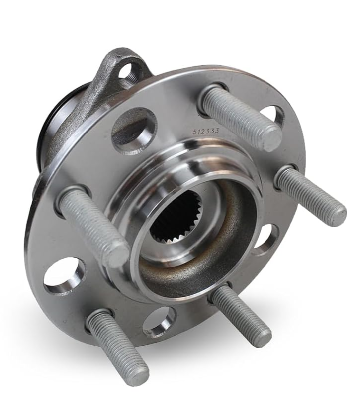 Pair 512333 Rear Wheel Bearing & Hub Assembly Compatible with 2007-2017 Jeep Compass, 2007-2017 Patriot, 2007-2008 Dodge Caliber 4WD/AWD