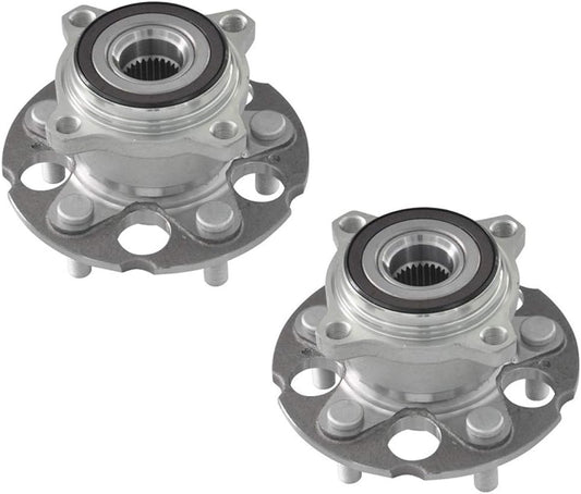 512345X2 Rear Wheel Hub and Bearing Assembly (5 Lugs W/Abs AWD) FITS 2007-2012 for Acura RDX; 2007-2011 for Honda CR-V