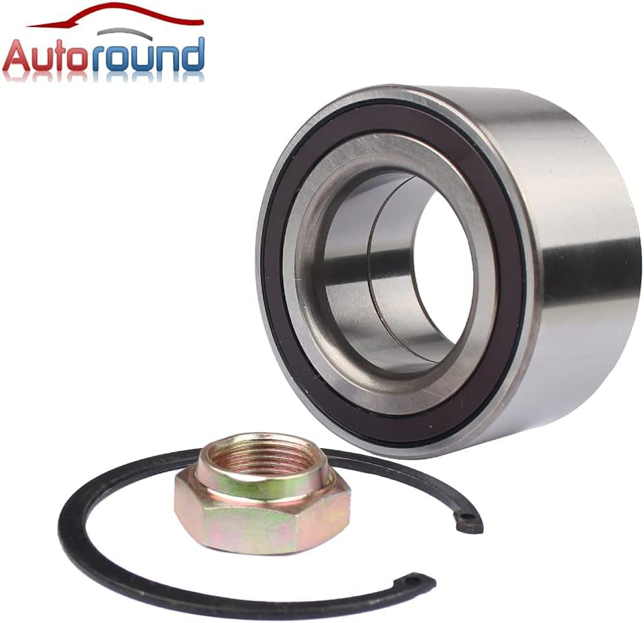 BR930558K Pair Front Wheel Bearing and Hub Assembly Compatible with Jeep Compass/Patriot 2007-2013, Dodge Caliber 2007-2012 5Lugs