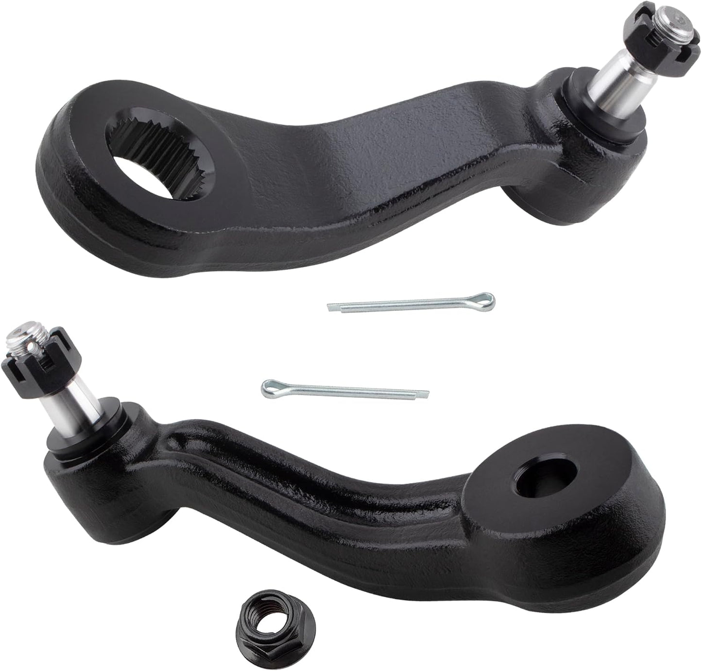 15Pcs Front Suspension Kit Ball Joints Tie Rods Sway Bars Pitman Idler Arm Fits for Chevrolet for GMC C1500 C2500 Yukon 1993-1999 RWD / K6292 K6445 K5252 K6335 K6447 ES2836 ES2837 ES2004 K6532