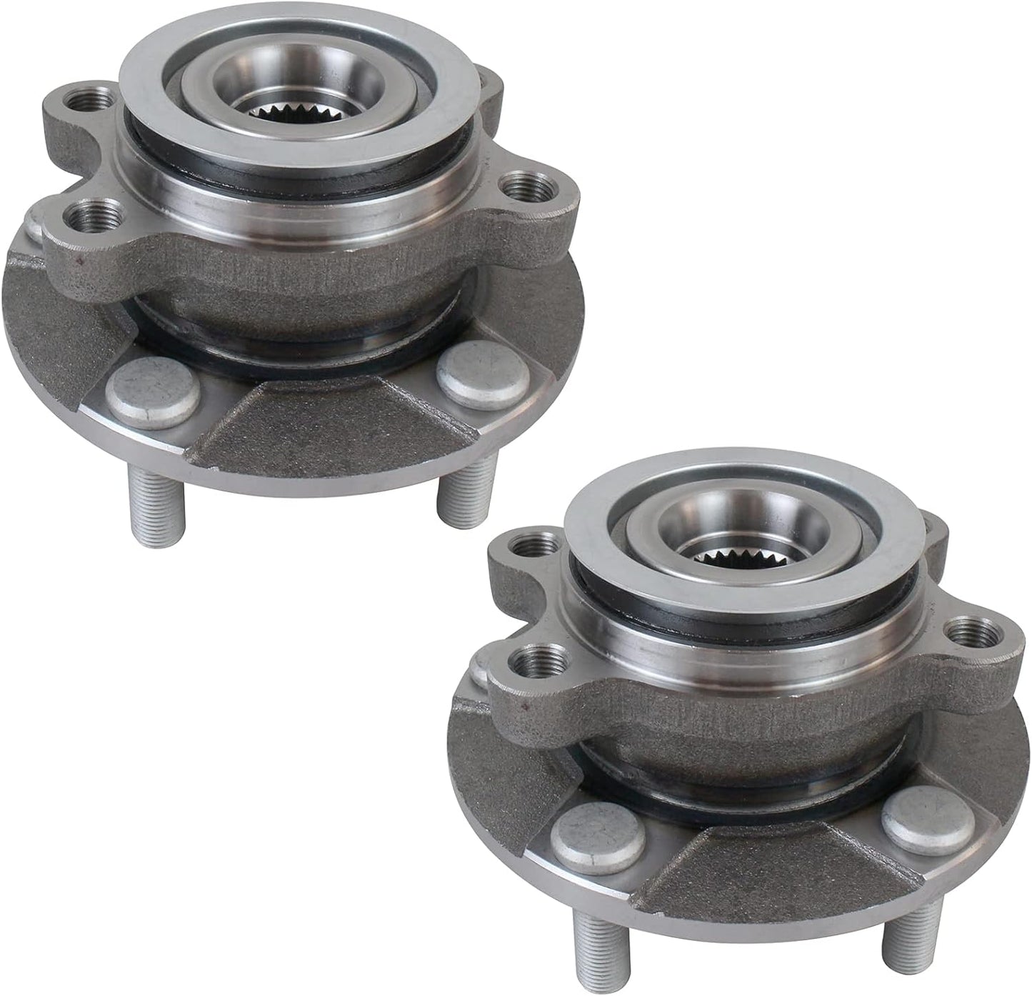 Pair 513298 Front Wheel Hub and Bearing Assembly Compatible with 2008-2013 Nissan Rogue, 2014-2015 Rogue Select, 2008-2012 Sentra (2.5L 4 Cylinder ONLY) 5 Lugs