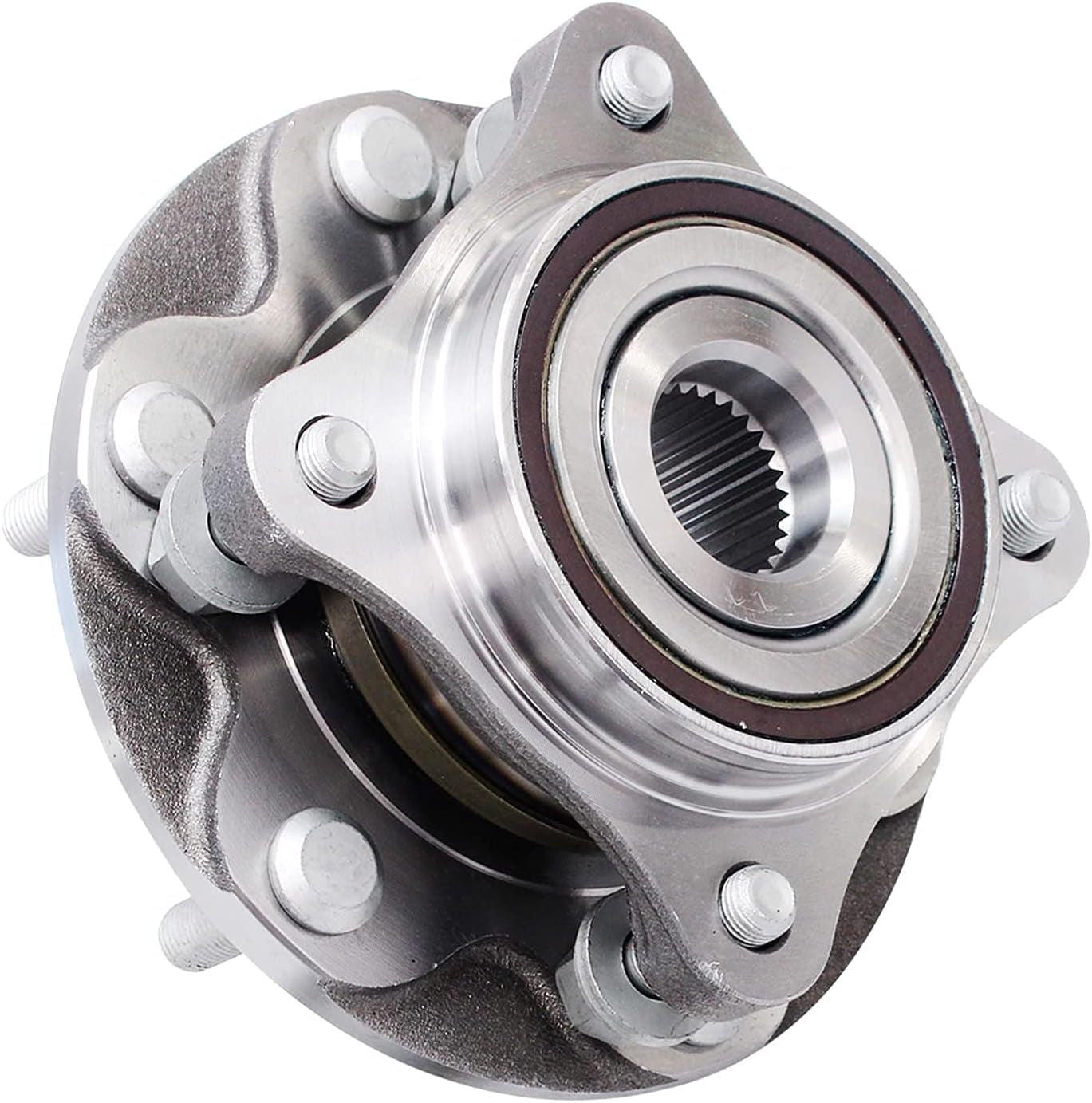 - 4WD Front Wheel Bearing Hub for Toyota 4Runner FJ Cruiser Tacoma Lexus GX460 GX470, Replacement Wheel Bearing and Hub Assembly