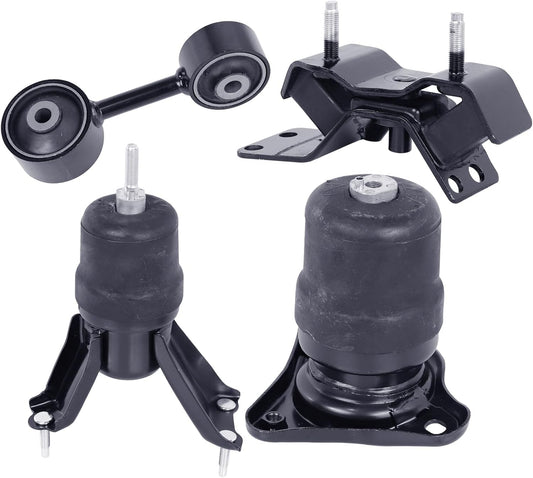 Engine Mount Motor Compatible with Fits 1992 1993 1994 1995 1996 Toyota Camry 2.2L AUTO Transmission 4Pcs A6277 A6253 A6235 A6256