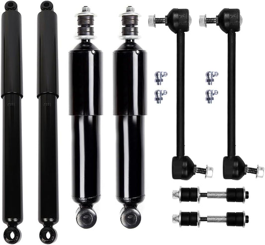 Struts Shock Suspension Kit for Nissan Xterra 2000 2001 2002 2003 2004 Complete Strut Assembly with 344015 344043 344469 K90389 K90664 Auto Shocks - 6Pcs