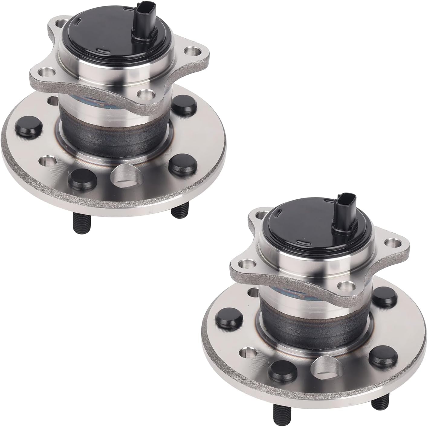 512206 512207 Set of 2 Rear Wheel Hub Bearing Assembly Fit for 05-12 Toyota Avalon, 02-11 Camry, 02-03 Lexus ES300, 04-06 ES330, 07-12 ES350, 01-03 Toyota Highlander, 04-08 Solara W/ABS