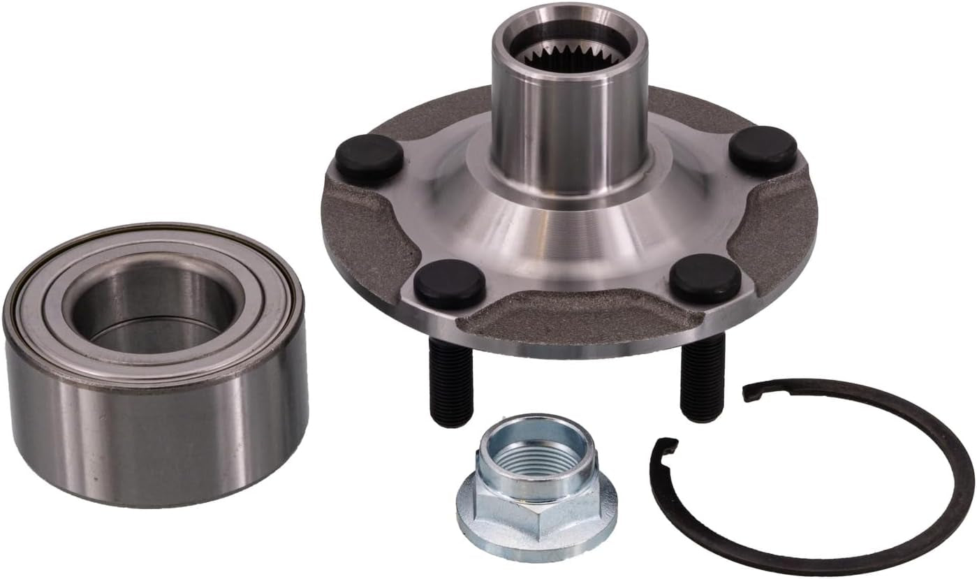 Front Hub Bearing Assembly Compatible with 2020-2024 Nissan Kicks 2021-2024 Sentra All Trims S Sv Sr Fwd 5-Lug W/Abs Hr16De 1.6L Mr20De 2.0L 40202-6La0A D0202-6La0Jnw 1598Cc 125Hp 4-Cyl