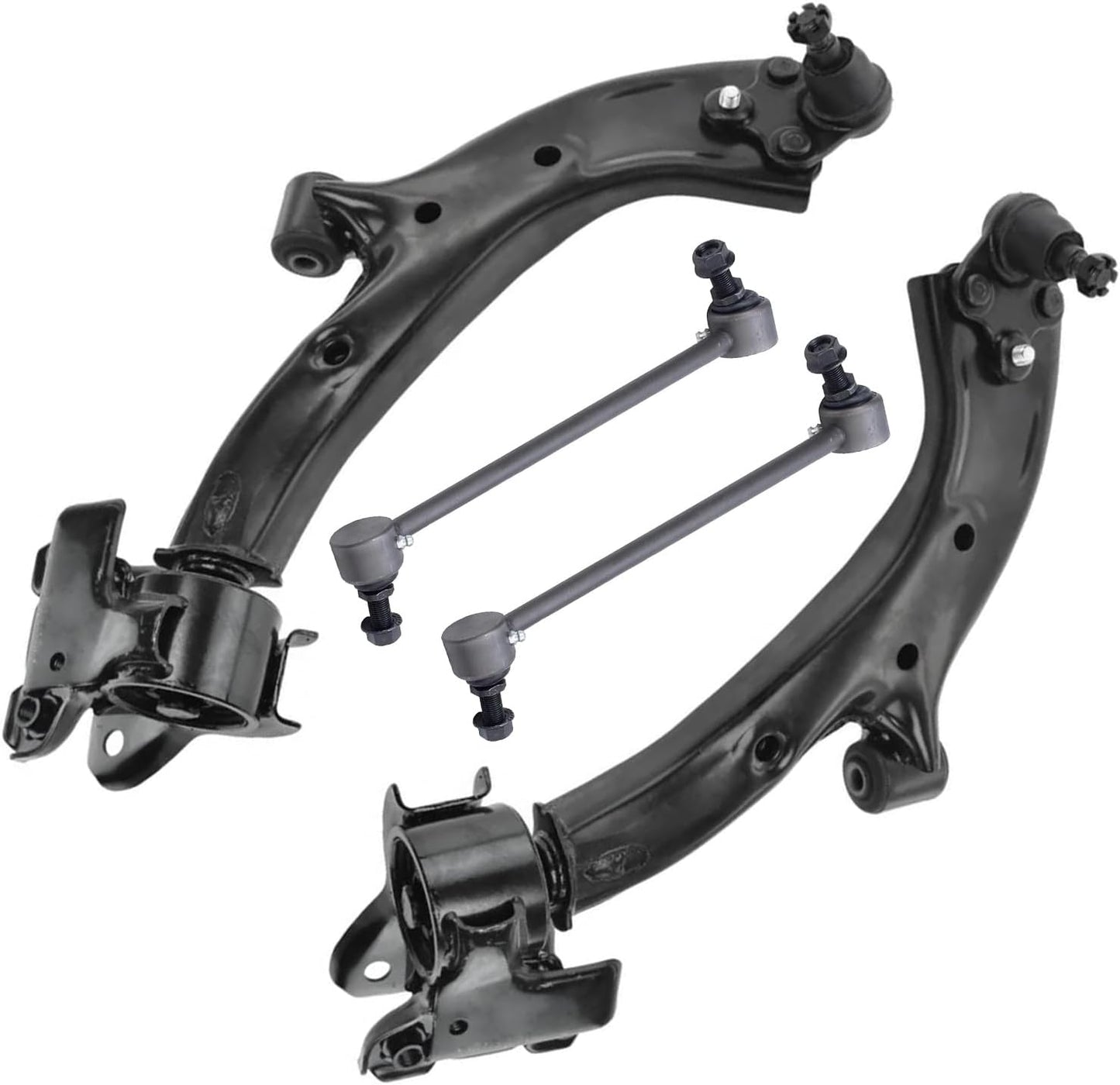 - Front Lower Control Arms Kit for 2007-2011 Honda CR-V 2008 2009 2010, 2 Lower Control Arms W/Ball Joints, 2 Sway Bar Links CRV Replacement