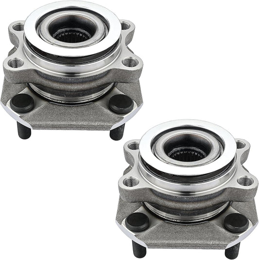 513297 (Pair) Front Wheel Hub Bearing Assembly for Nissan Sentra 2007 2008 2009 2010 2011 2012 2.0L Only, 4 Lugs W/Abs