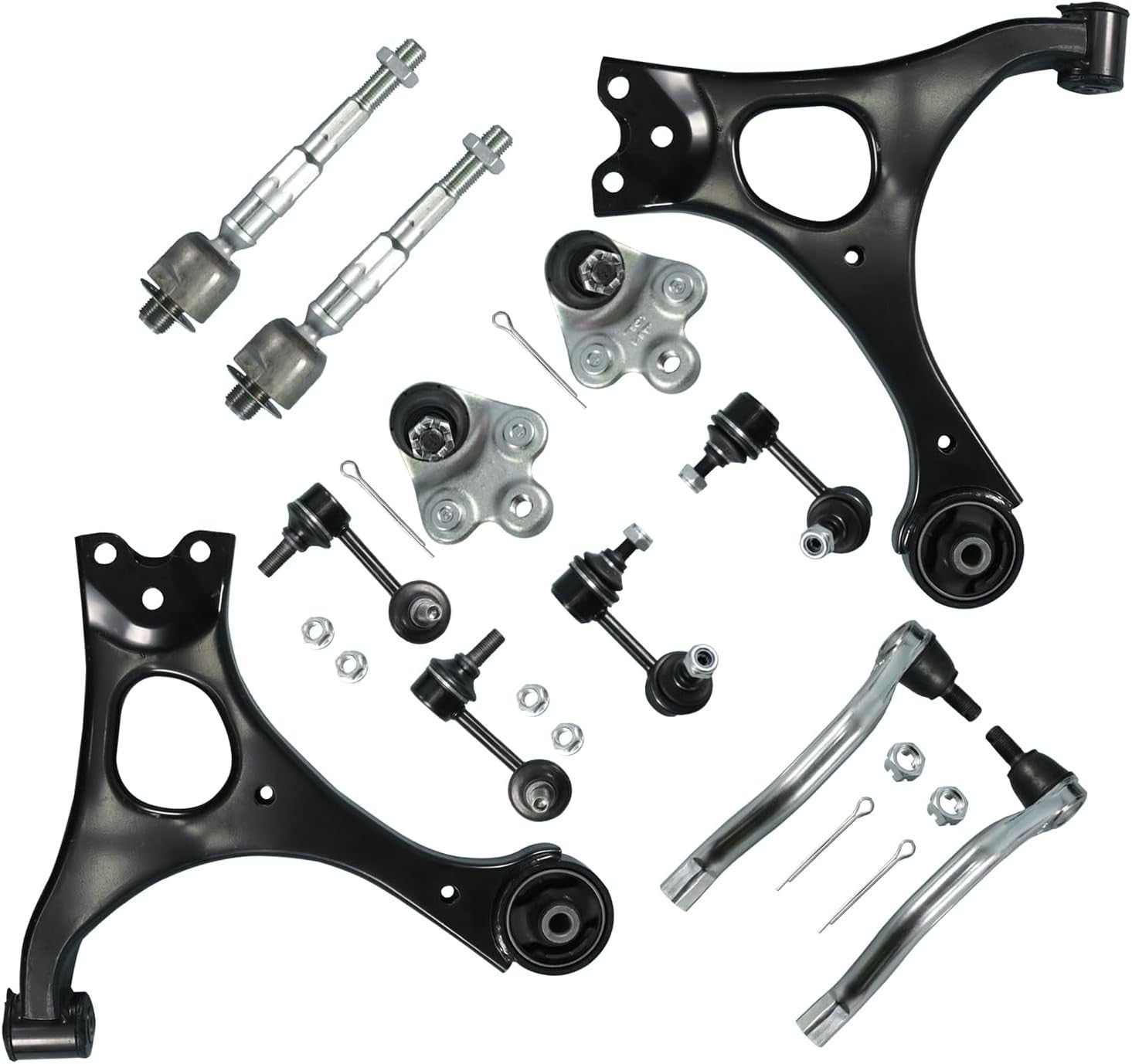 12PCS Suspension Kit for Honda Civic All Non-Si Models 2006-2011 Front Lower Con