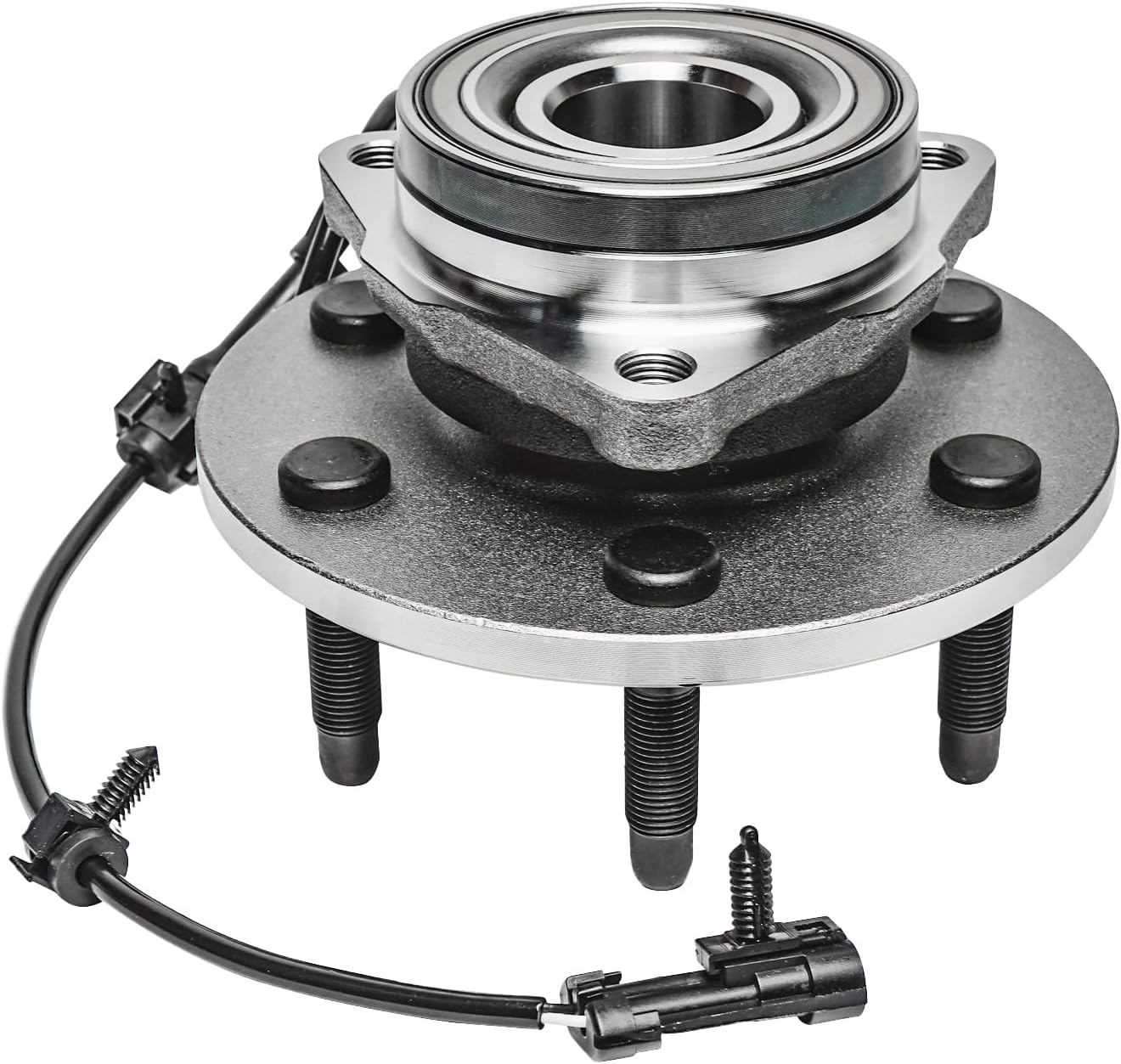 - 4WD Front Wheel Bearing Hubs for Chevy GMC Silverado Sierra Avalanche Yukon XL Suburban 1500 Tahoe Cadillac Escalade ESV EXT, Replacement Wheel Bearing and Hubs Assembly Set, Pair Hubs
