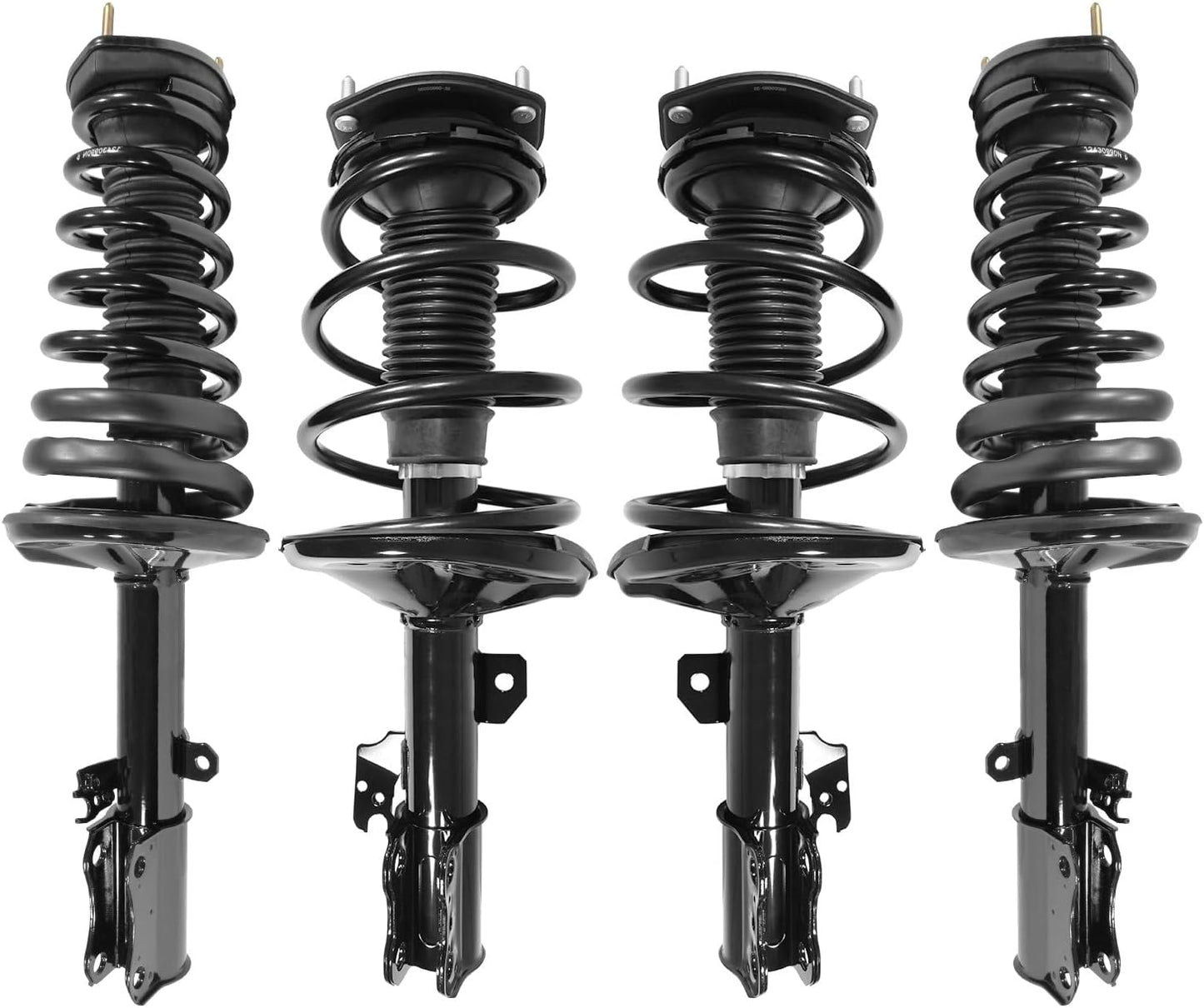 COMPLETESTRUTS - Front & Rear Complete Strut Assemblies with Coil Springs Replacement for 2002-2003 Toyota Camry - Set of 4