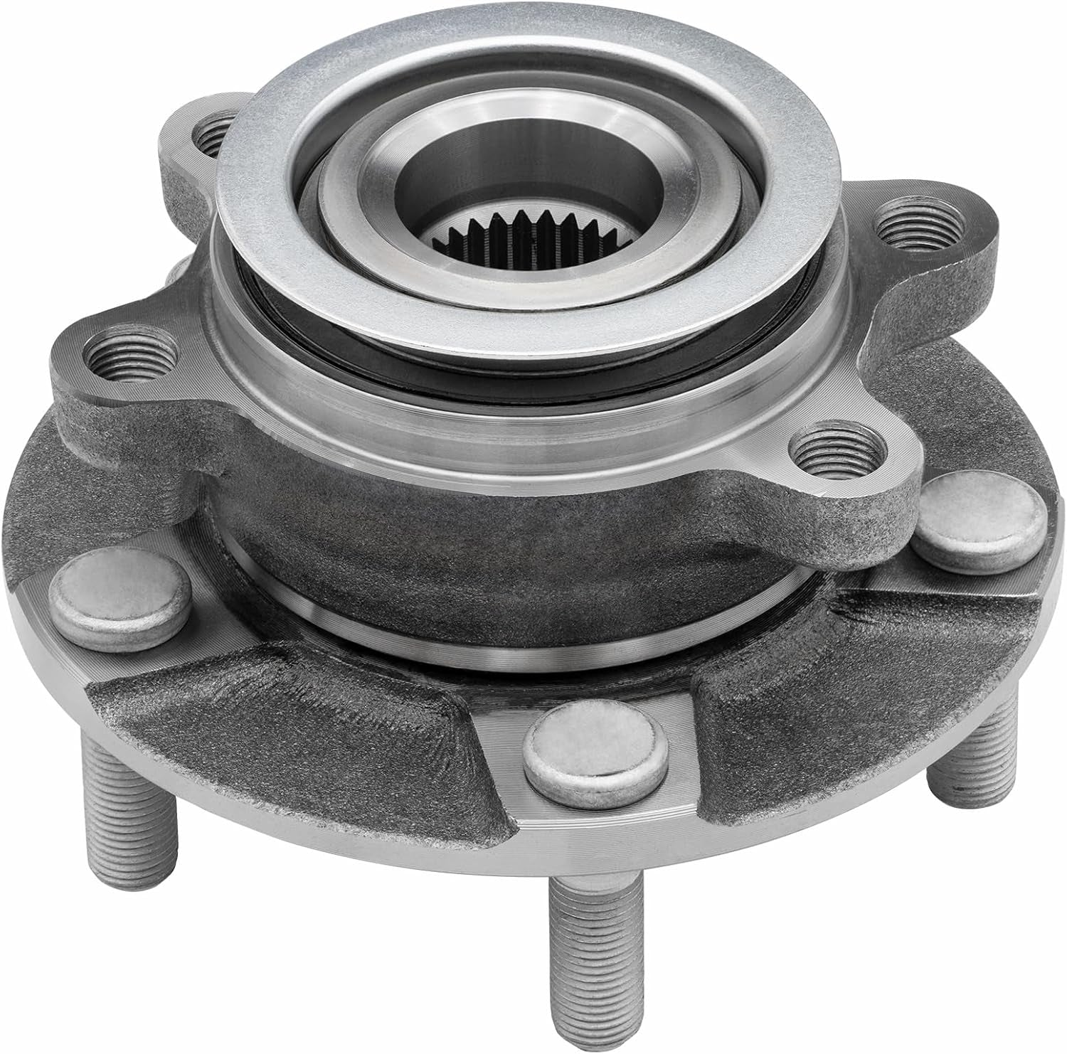 Front Wheel Bearing Hubs Assembly Compatible with 2008-2013 Nissan Rogue, 2014-2015 Rogue Select, 2007-2012 Sentra, 5 Lugs W/Abs, Replaces 513298, 1PCS