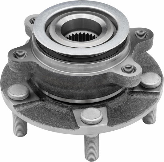 Front Wheel Bearing Hubs Assembly Compatible with 2008-2013 Nissan Rogue, 2014-2015 Rogue Select, 2007-2012 Sentra, 5 Lugs W/Abs, Replaces 513298, 1PCS