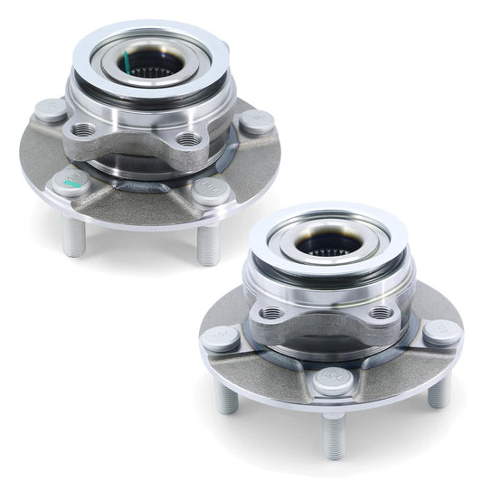 2Pack Front Wheel Hub and Bearing Assembly Fit for Nissan Rogue 2008-2013, Rogue Select 2014-2015, Sentra 2007-2012,2.5L 2009 2010 2011 Wheel Hub and Bearing Assembly 5 Lugs W/Abs 513298