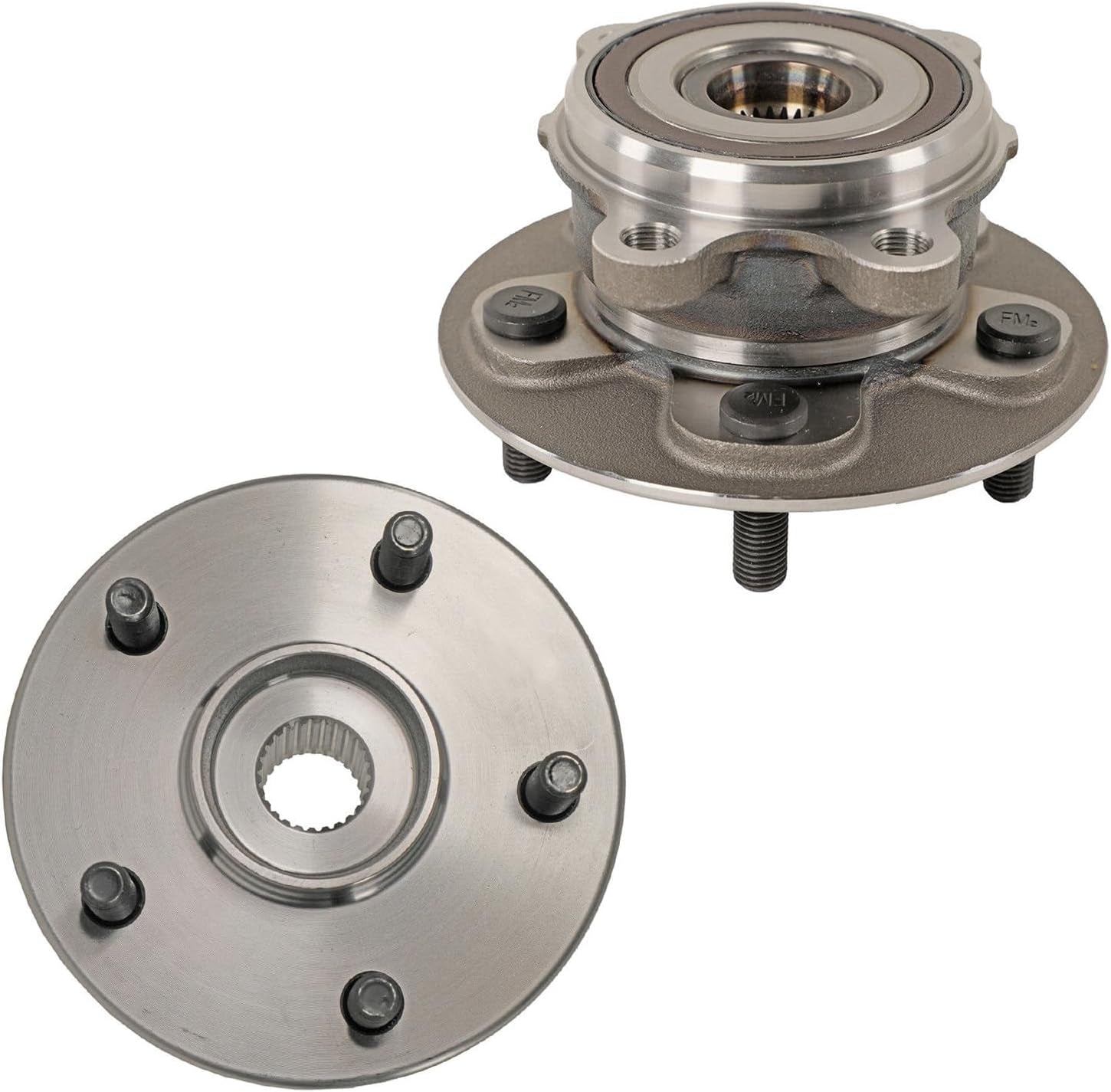 - 2 Pc Front Wheel Bearing and Hubs for 2.5L Toyota 2018-2024 Camry, 2019-2023 RAV4 Lexus Venza, 21-24 ES250, 2021 Avalon, 5 Lug Wheel Bearing Hub Assembly Replacement