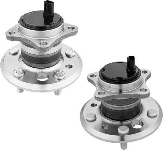 Pair of 2 Rear L-R Wheel Hub Bearing Assembly Replacement for 2002-2011 Toyota Camry