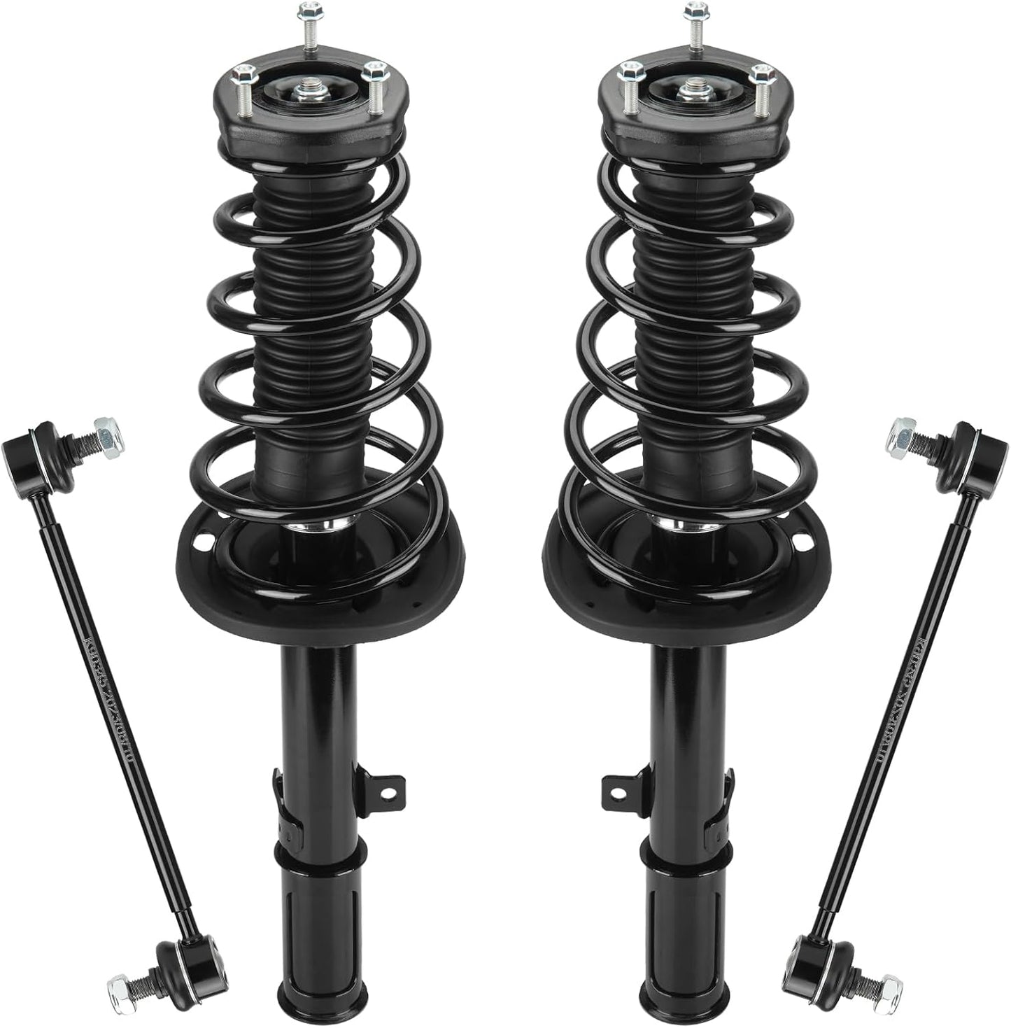 Front and Rear Struts Assembly & Sway Bar Links for 97-03 Toyota Avalon, 97-01 Camry 3L Lexus ES300 Solara, Shock Absorber W/Coil Spring Replace 271679 271678 271681 271680 8PCS
