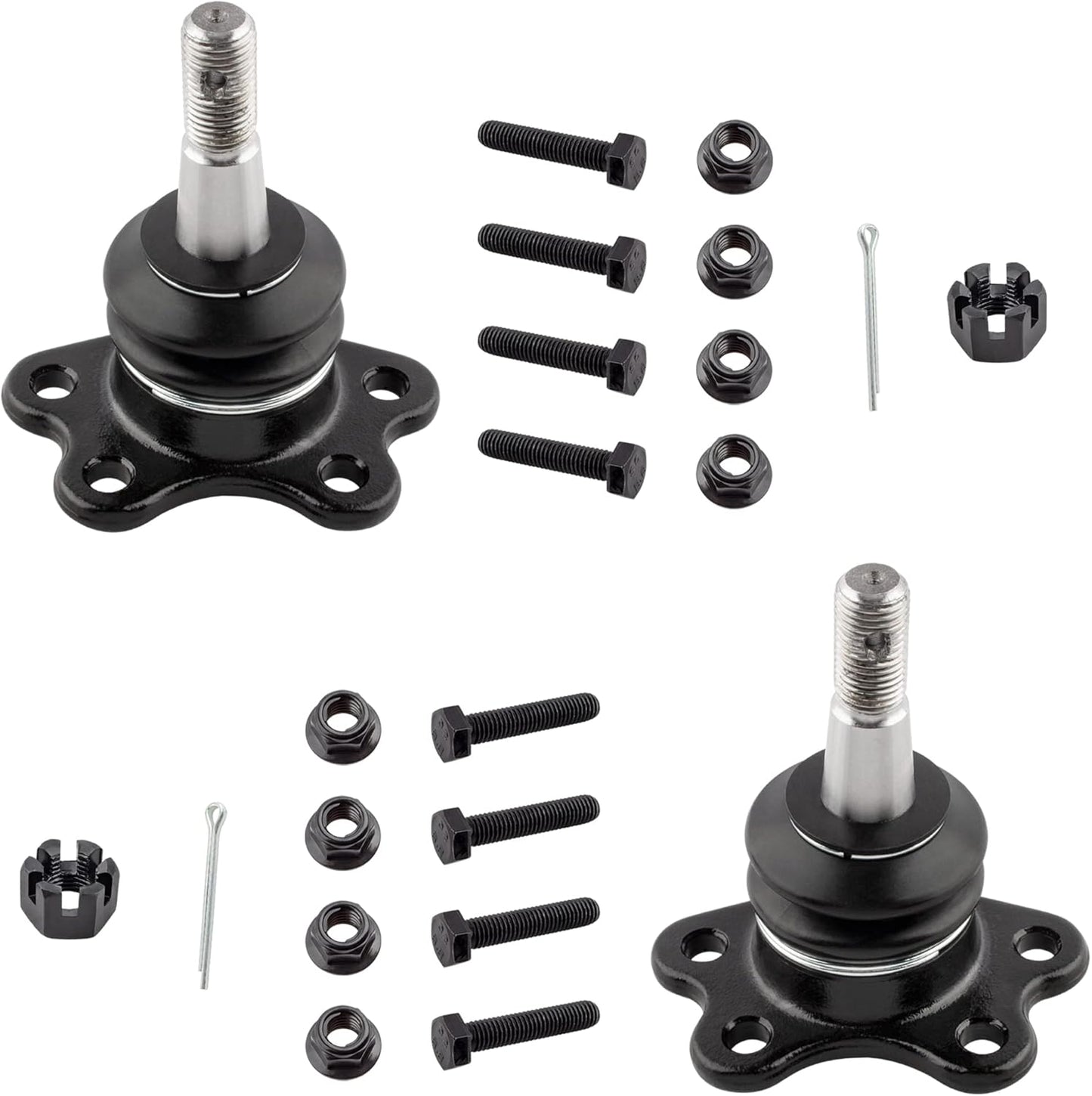 15Pcs Front Suspension Kit Ball Joints Tie Rods Sway Bars Pitman Idler Arm Fits for Chevrolet for GMC C1500 C2500 Yukon 1993-1999 RWD / K6292 K6445 K5252 K6335 K6447 ES2836 ES2837 ES2004 K6532