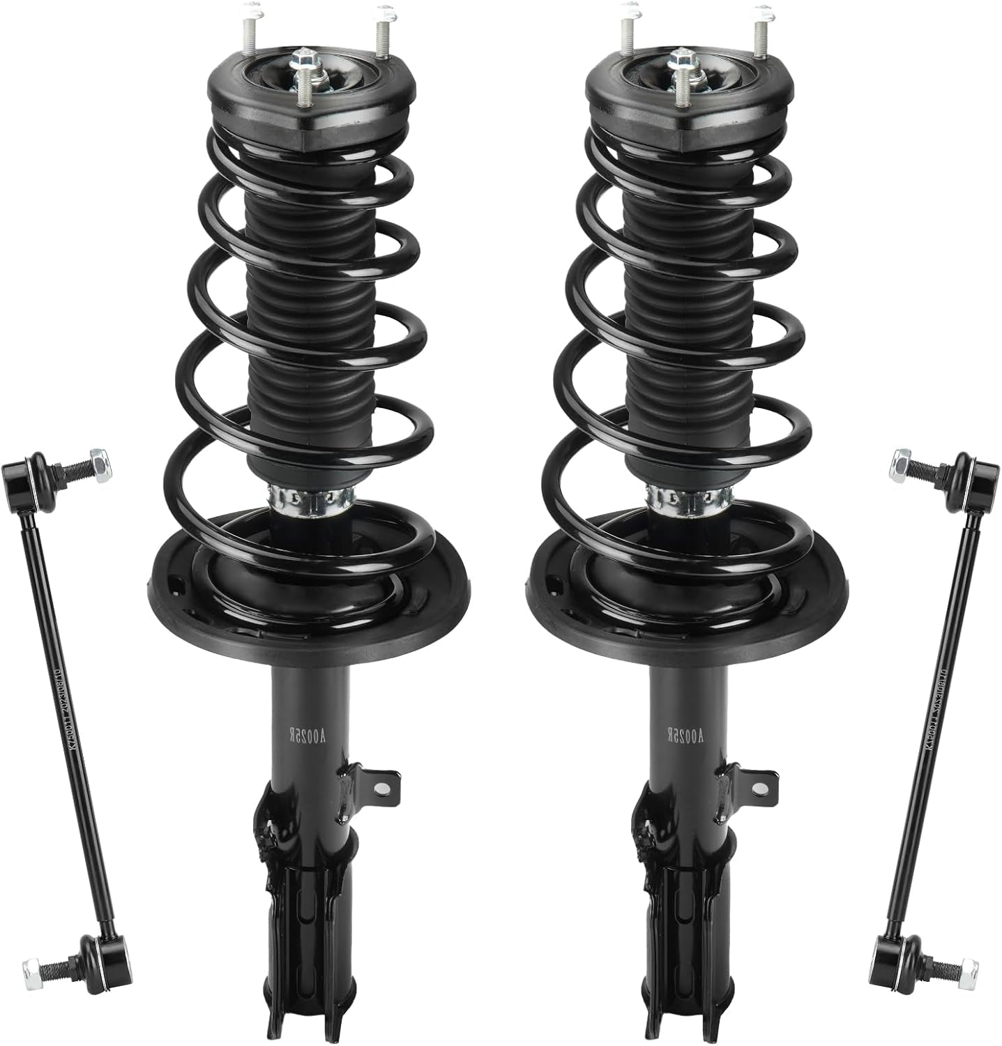 Front and Rear Struts Assembly & Sway Bar Links for 97-03 Toyota Avalon, 97-01 Camry 3L Lexus ES300 Solara, Shock Absorber W/Coil Spring Replace 271679 271678 271681 271680 8PCS