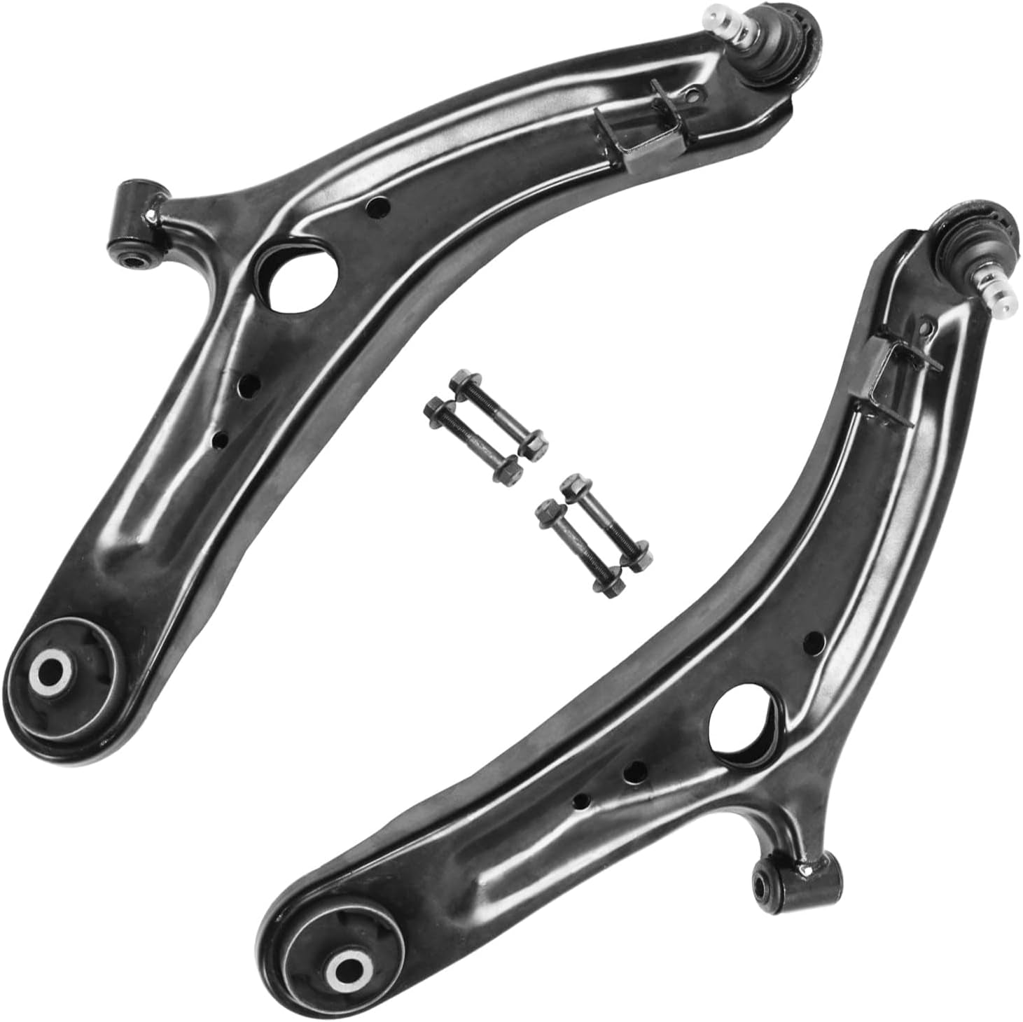 - 6Pc Front End Suspension Kit for 2012-2013 Kia Soul [With Automatic Transmission], 2 Lower Control Arms with Ball Joints 4 Inner & Outer Tie Rods Replacement