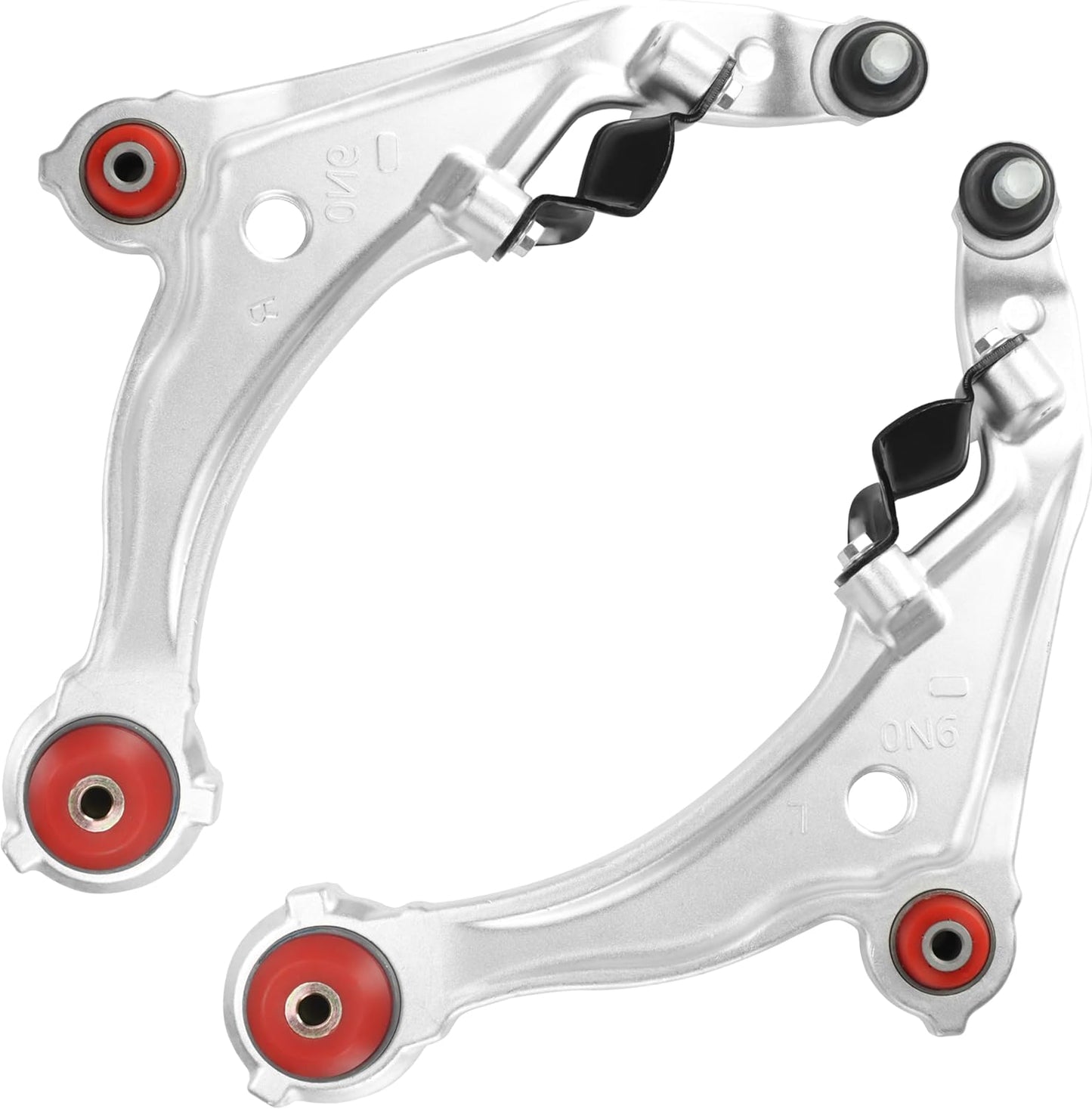 10Pcs Front Lower Control Arms with Ball Joints Suspension Kits for 2009-2014 Nissan Maxima, Front End Suspension Kits with Inner & Outer Tie Rod End Links + Front & Rear Stabilizer Sway Bar End Links