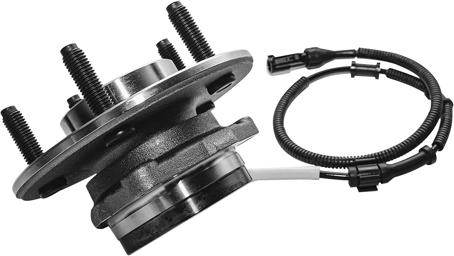 - 4WD Front Wheel Bearing Hub for 2000-2003 Ford F-150 [4-Wheel ABS], Replacement 2001 2002 F-150 [5 Stud, M14 Studs] Wheel Bearing and Hub Assembly