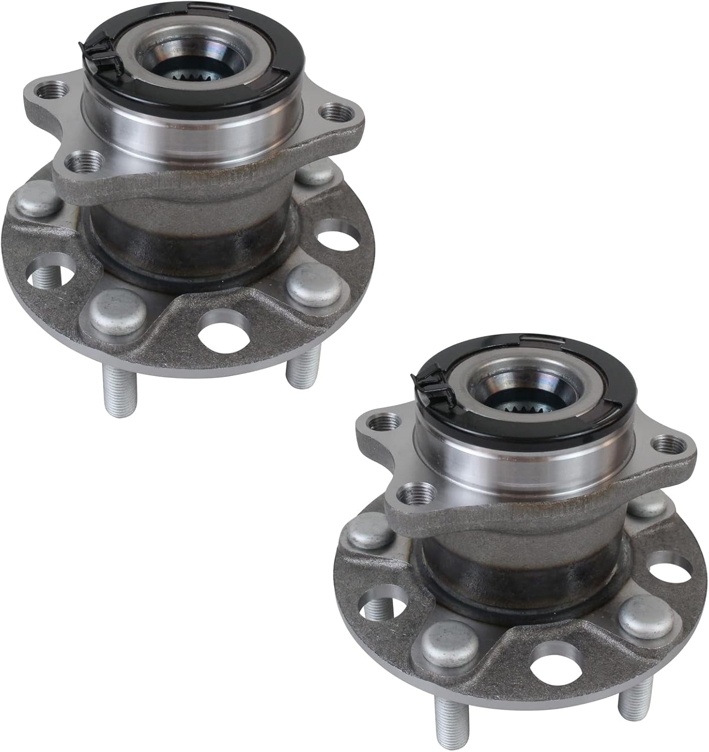 Pair 512333 Rear Wheel Bearing & Hub Assembly Compatible with 2007-2017 Jeep Compass, 2007-2017 Patriot, 2007-2008 Dodge Caliber 4WD/AWD